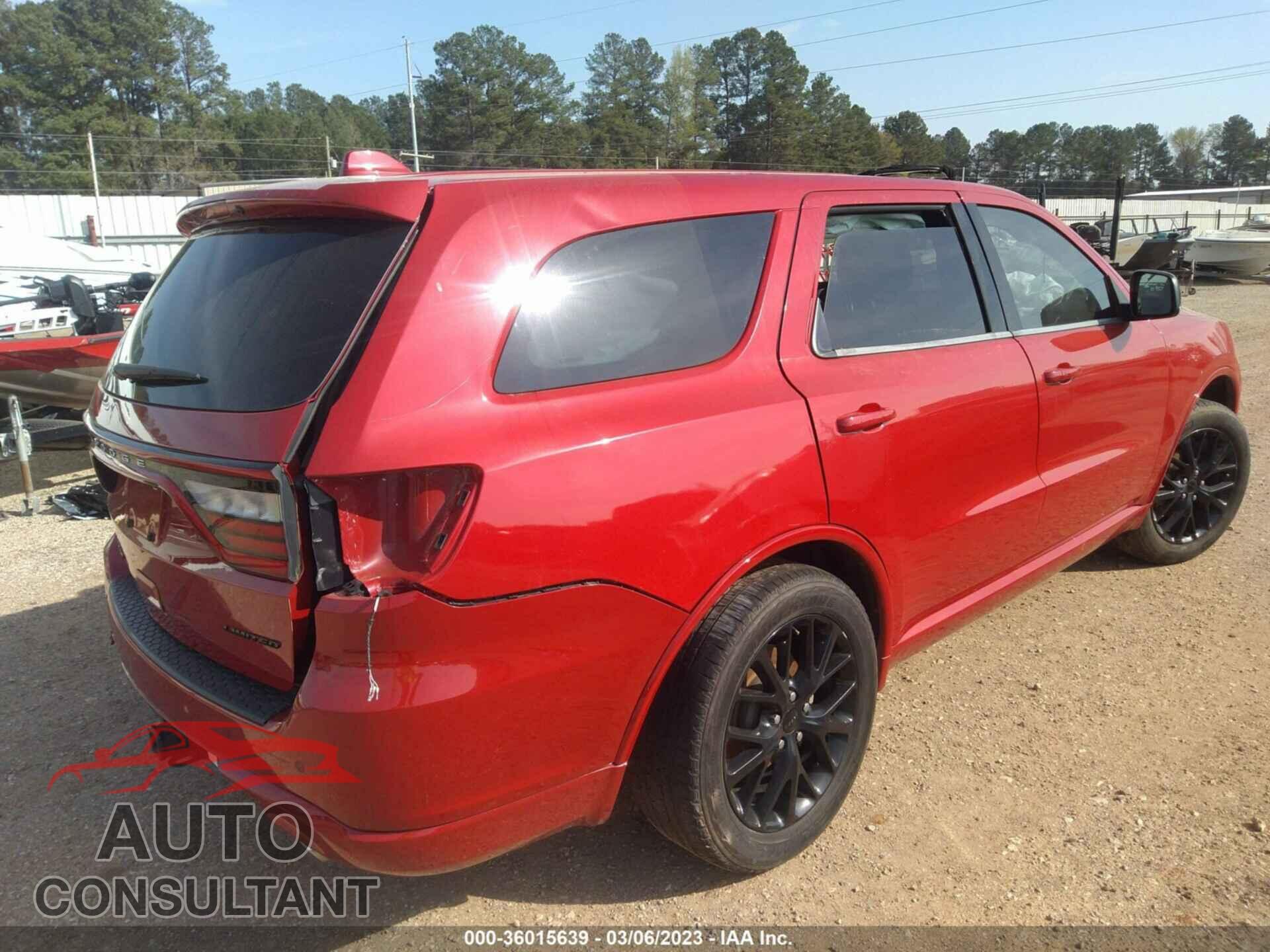 DODGE DURANGO 2016 - 1C4RDHDG0GC308358