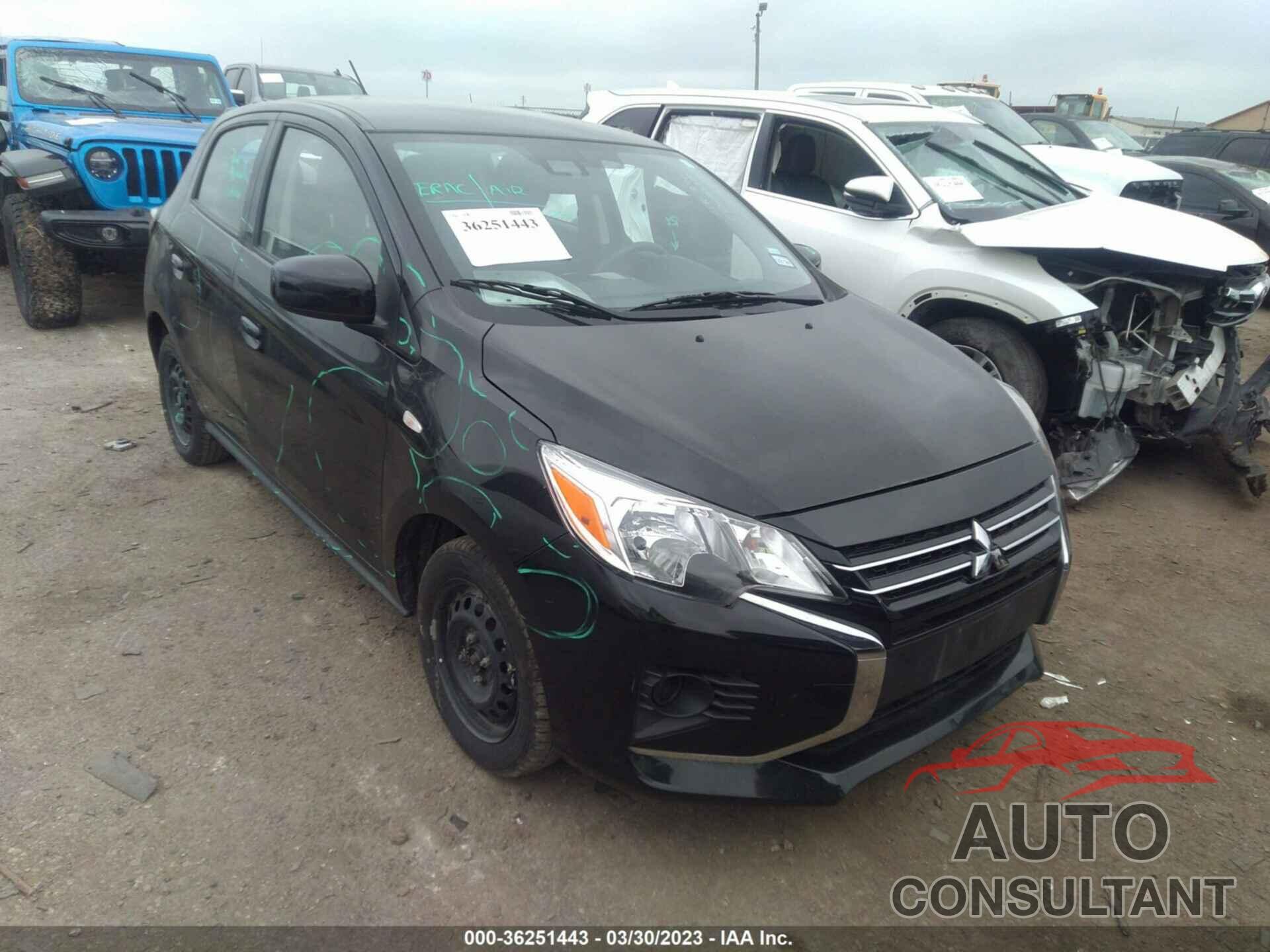 MITSUBISHI MIRAGE 2022 - ML32AUHJ0NH003468