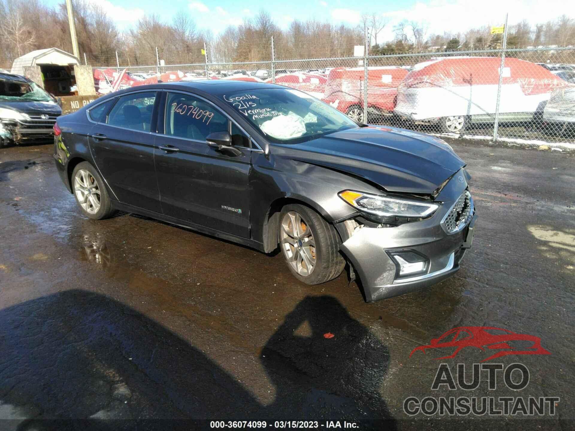 FORD FUSION HYBRID 2019 - 3FA6P0RU2KR141544