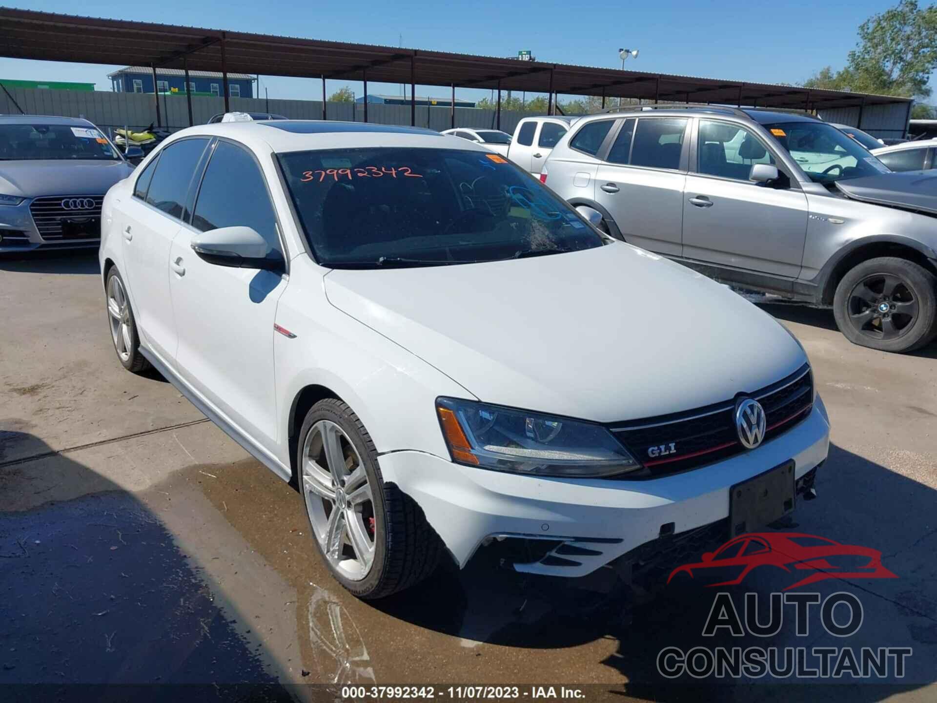 VOLKSWAGEN JETTA 2017 - 3VW4T7AJ4HM292590