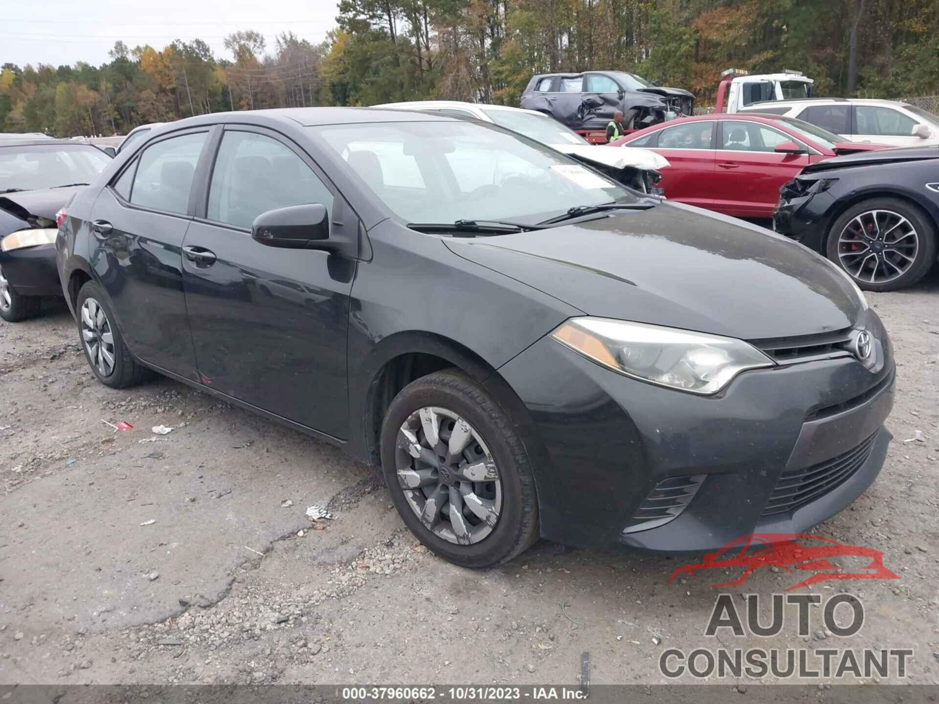 TOYOTA COROLLA 2016 - 2T1BURHE7GC482077