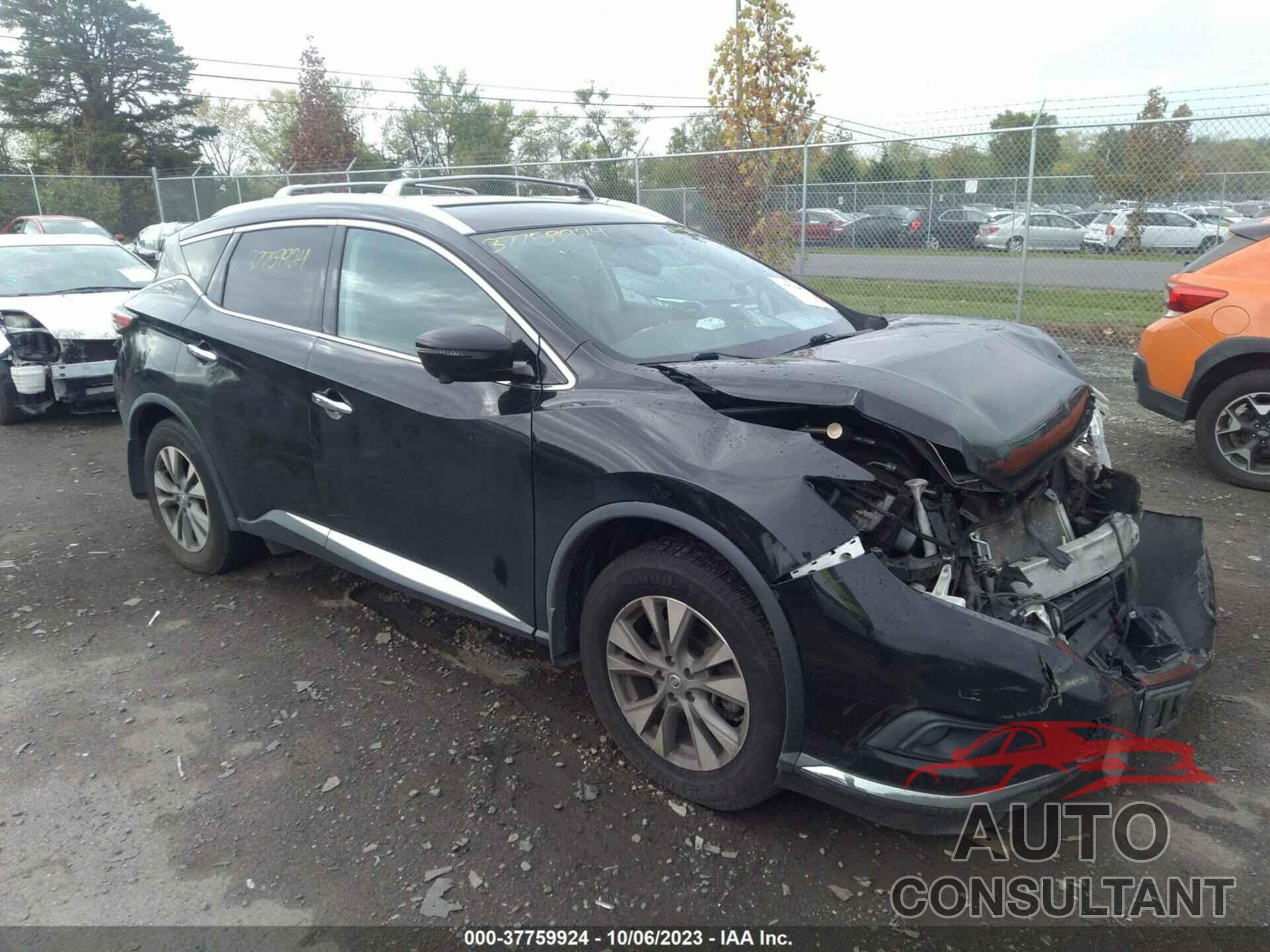 NISSAN MURANO 2018 - 5N1AZ2MG2JN119553