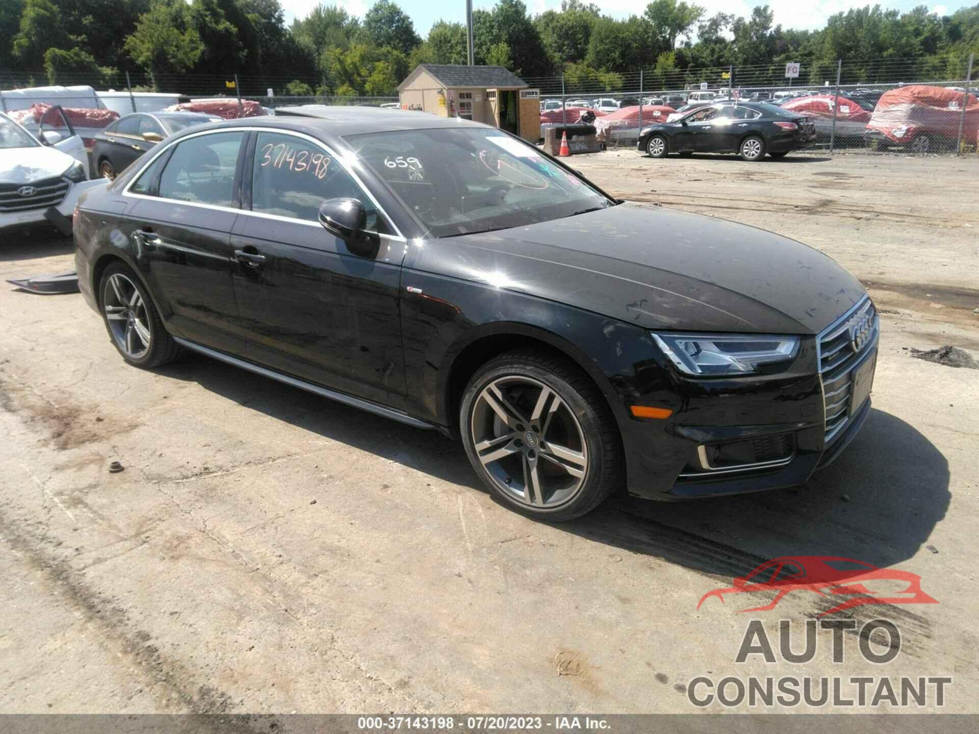 AUDI A4 2017 - WAUFNAF40HN010888