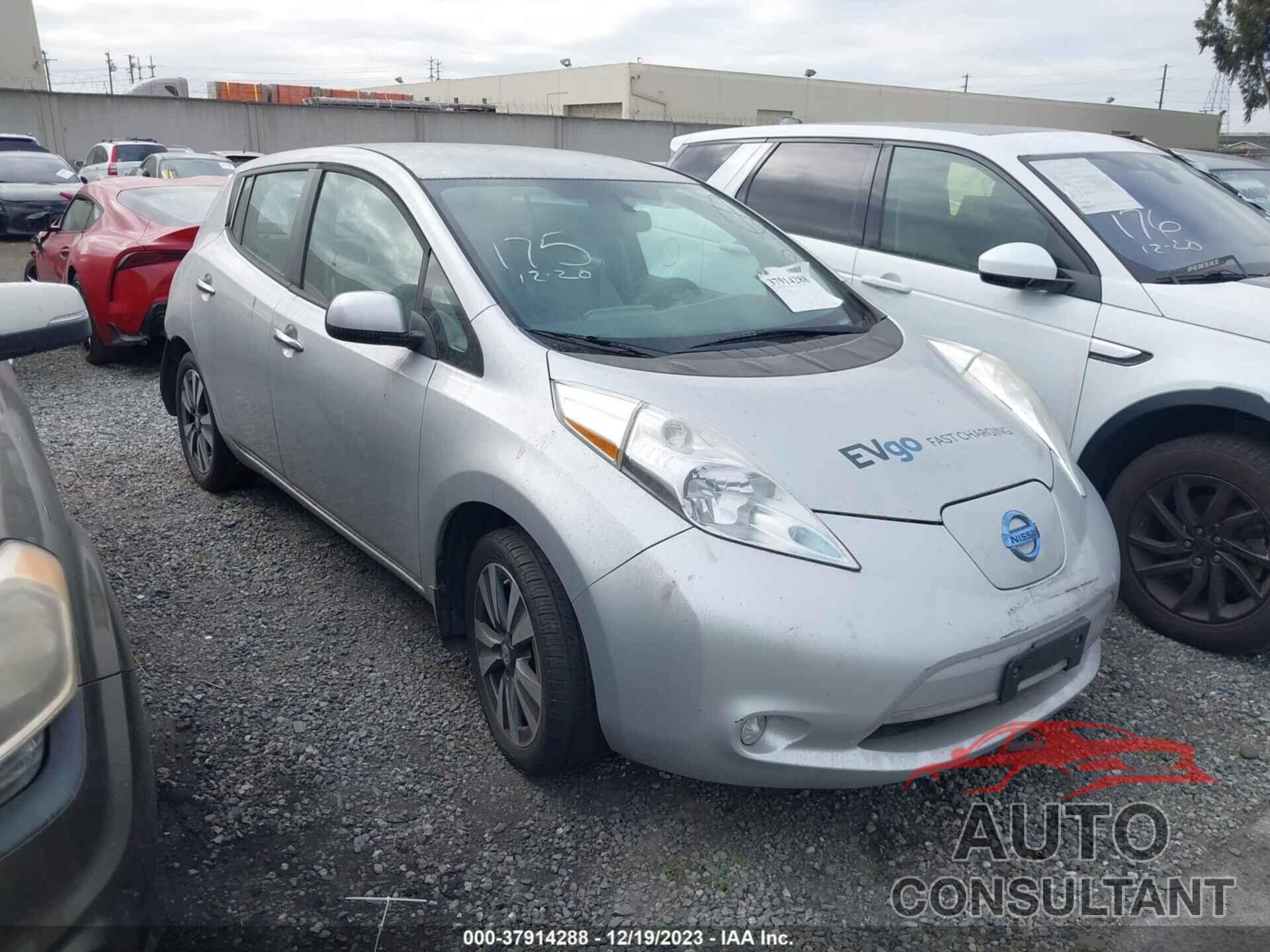 NISSAN LEAF 2016 - 1N4BZ0CP1GC303438