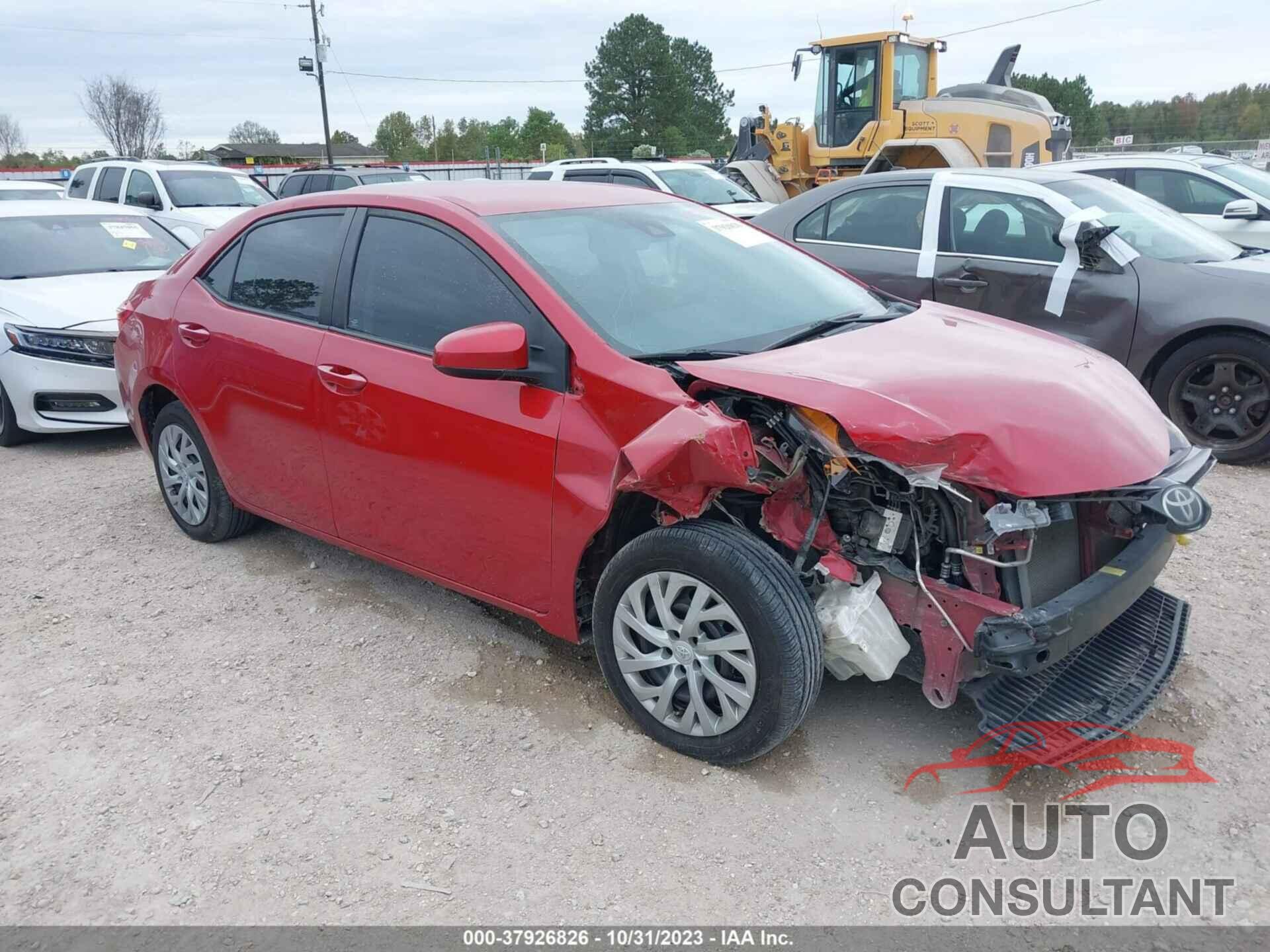 TOYOTA COROLLA 2017 - 2T1BURHE8HC843091