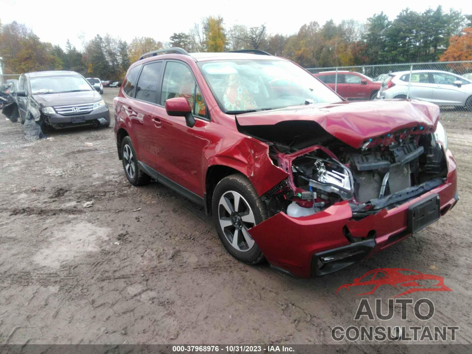 SUBARU FORESTER 2018 - JF2SJAGC0JH408742