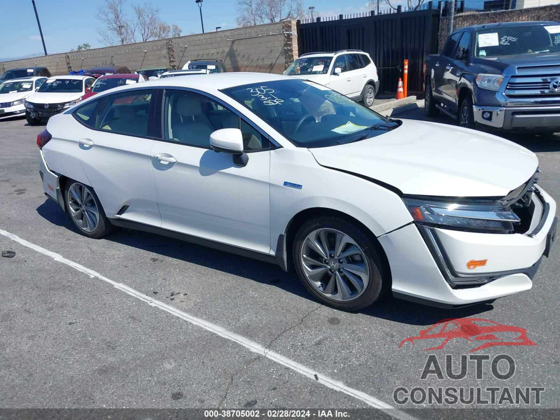 HONDA CLARITY PLUG-IN HYBRID 2019 - JHMZC5F18KC005796