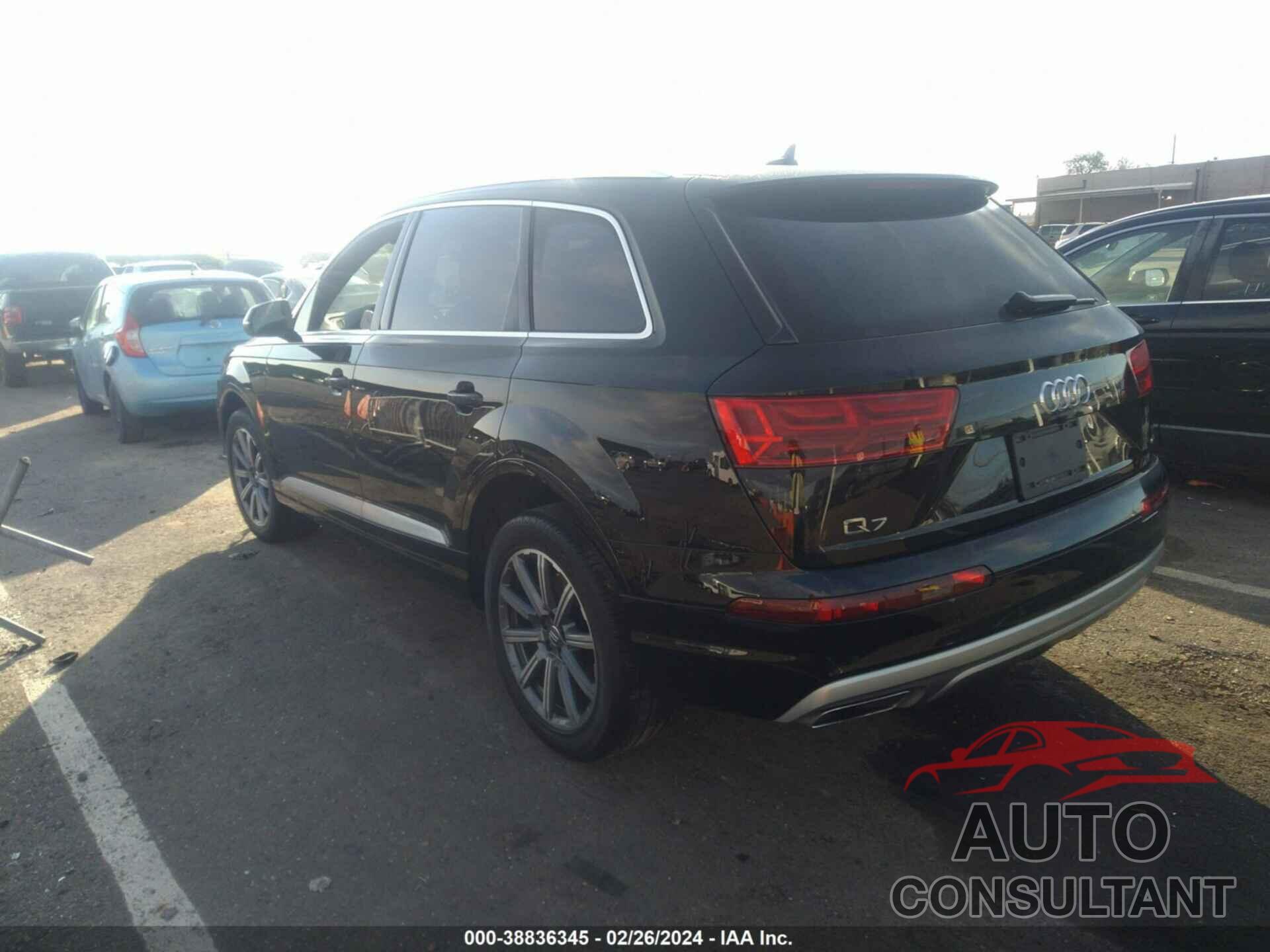 AUDI Q7 2019 - WA1LHAF75KD043447