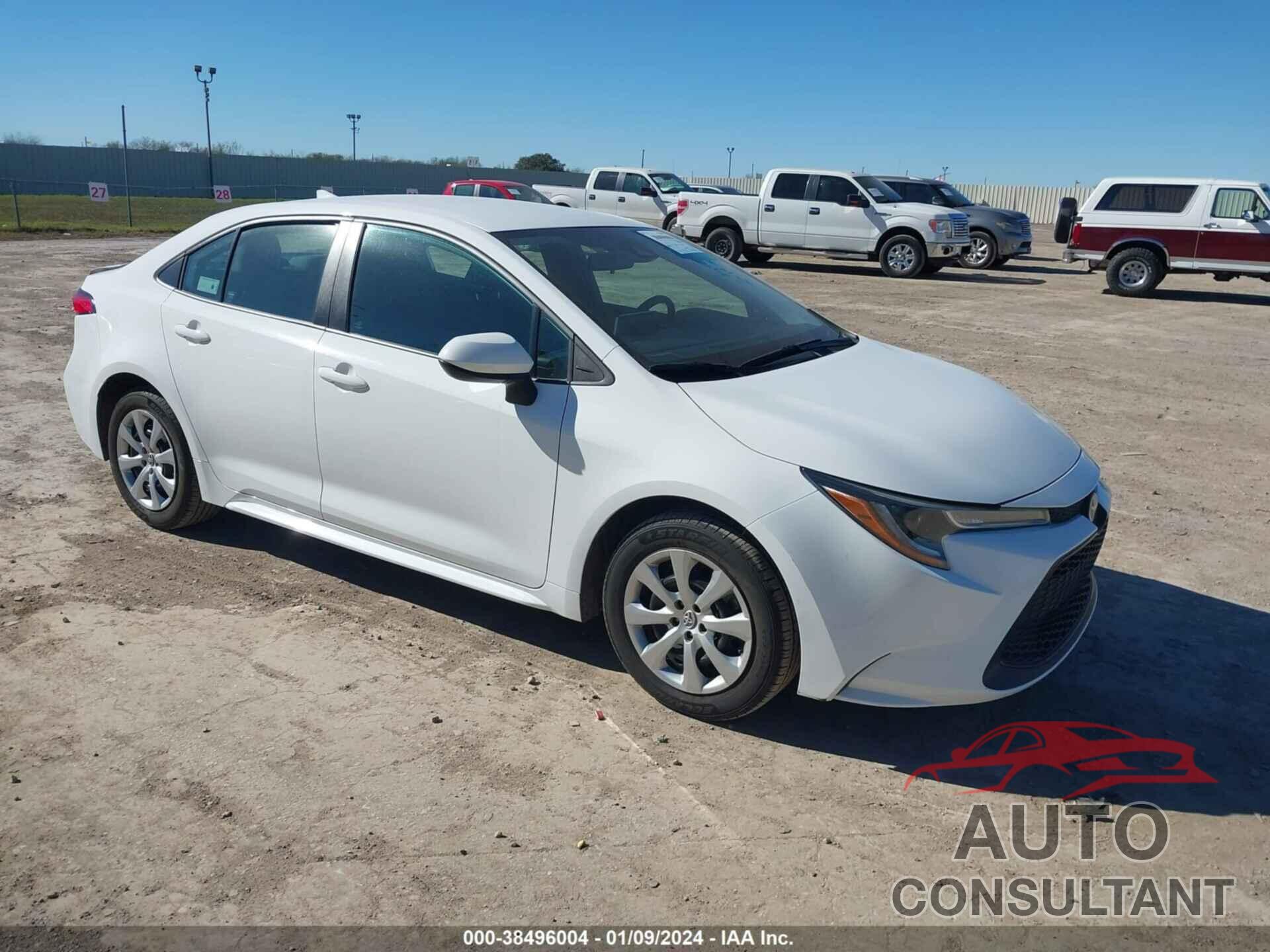 TOYOTA COROLLA 2021 - 5YFEPMAE2MP254002