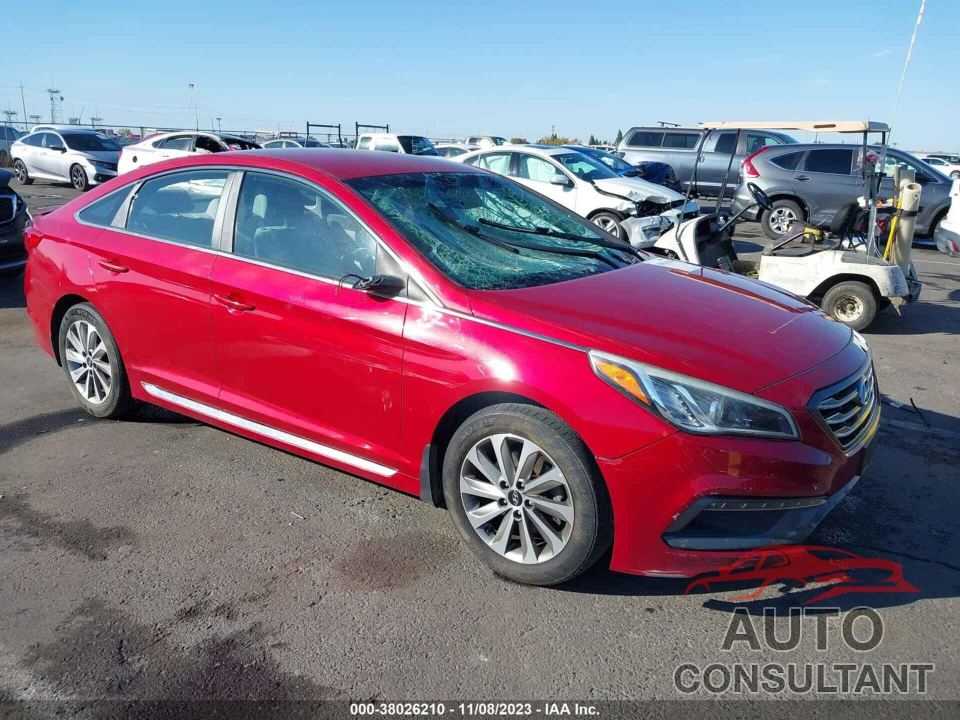 HYUNDAI SONATA 2017 - 5NPE34AF2HH453851