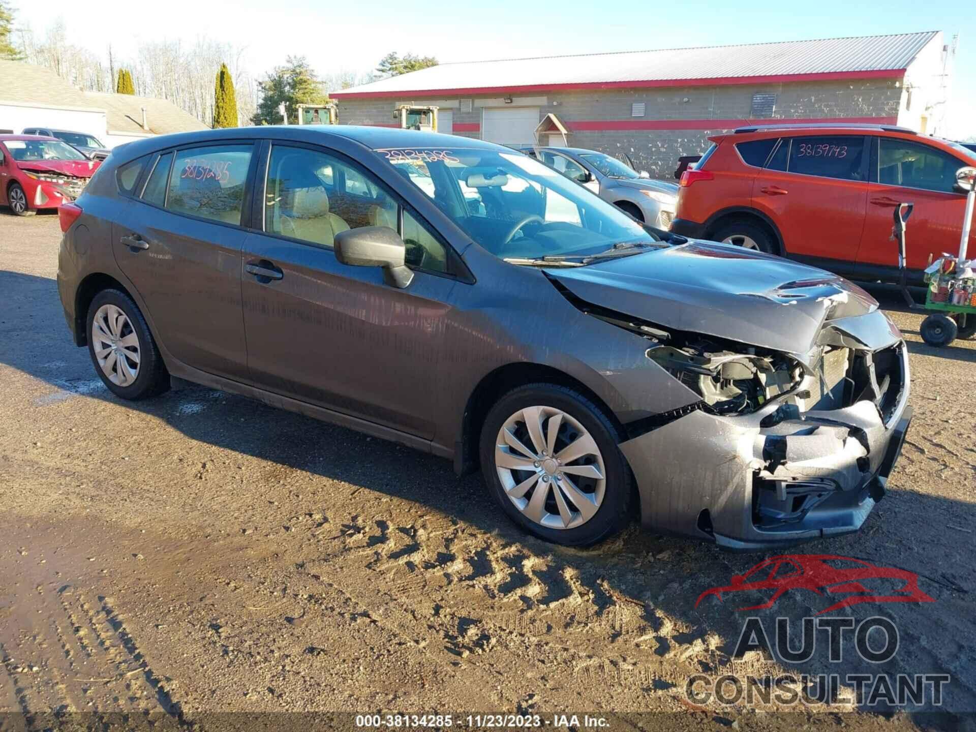 SUBARU IMPREZA 2018 - 4S3GTAA62J3736713