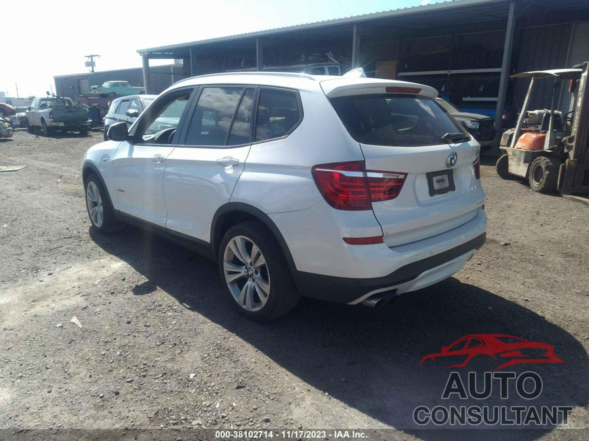 BMW X3 2016 - 5UXWX9C52G0D74218