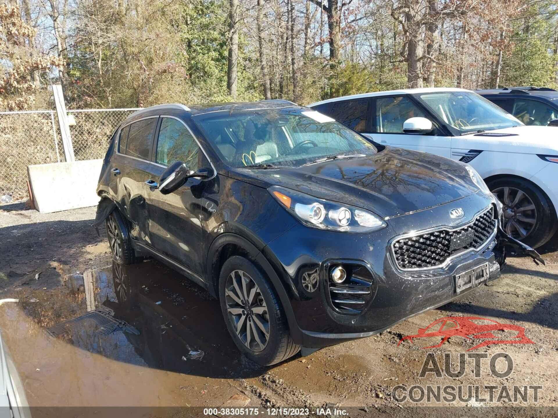 KIA SPORTAGE 2017 - KNDPNCAC8H7234111