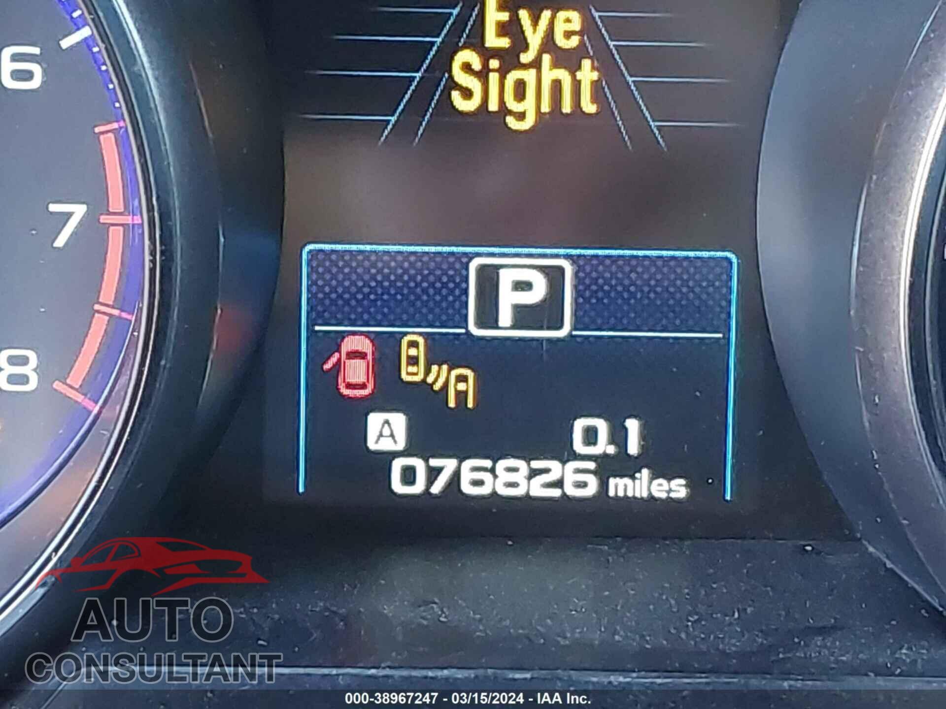 SUBARU OUTBACK 2017 - 4S4BSETC8H3211488