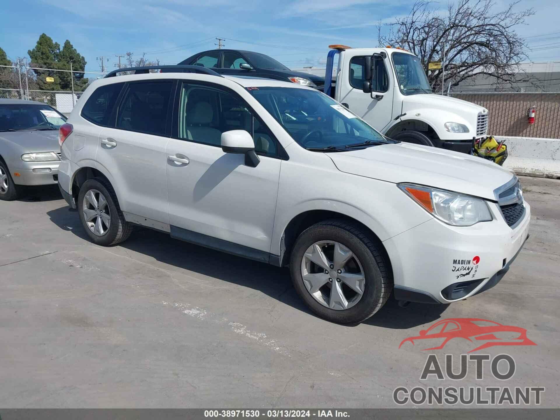 SUBARU FORESTER 2016 - JF2SJADC7GG485966