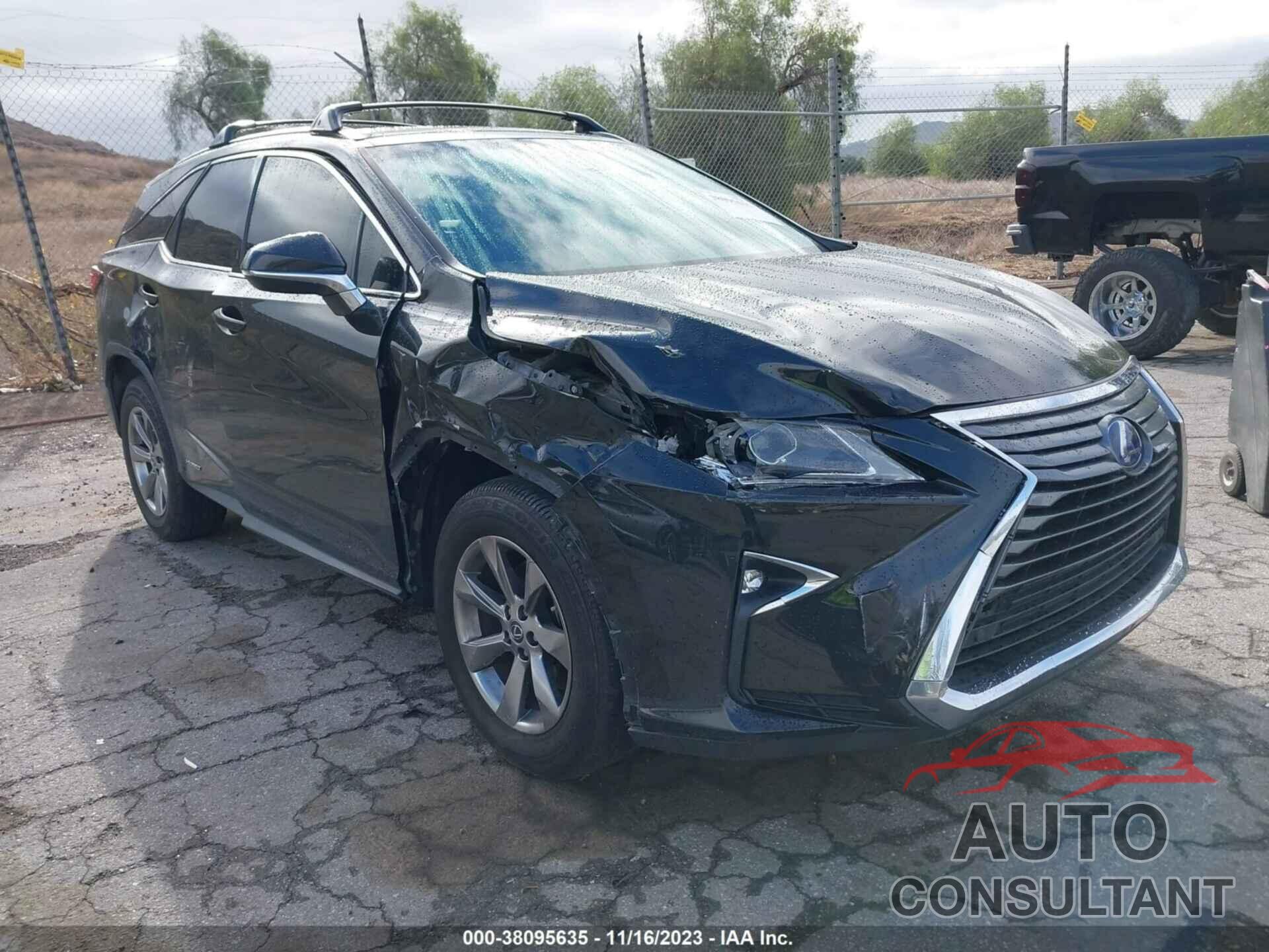 LEXUS RX 450HL 2018 - JTJDGKCA6J2005428