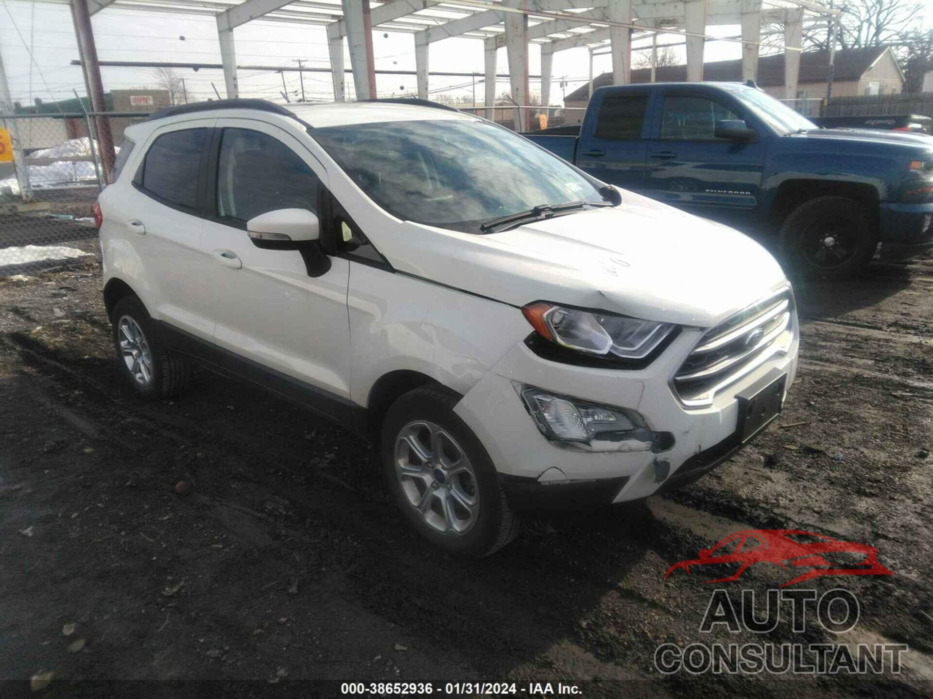 FORD ECOSPORT 2020 - MAJ6S3GL2LC392462