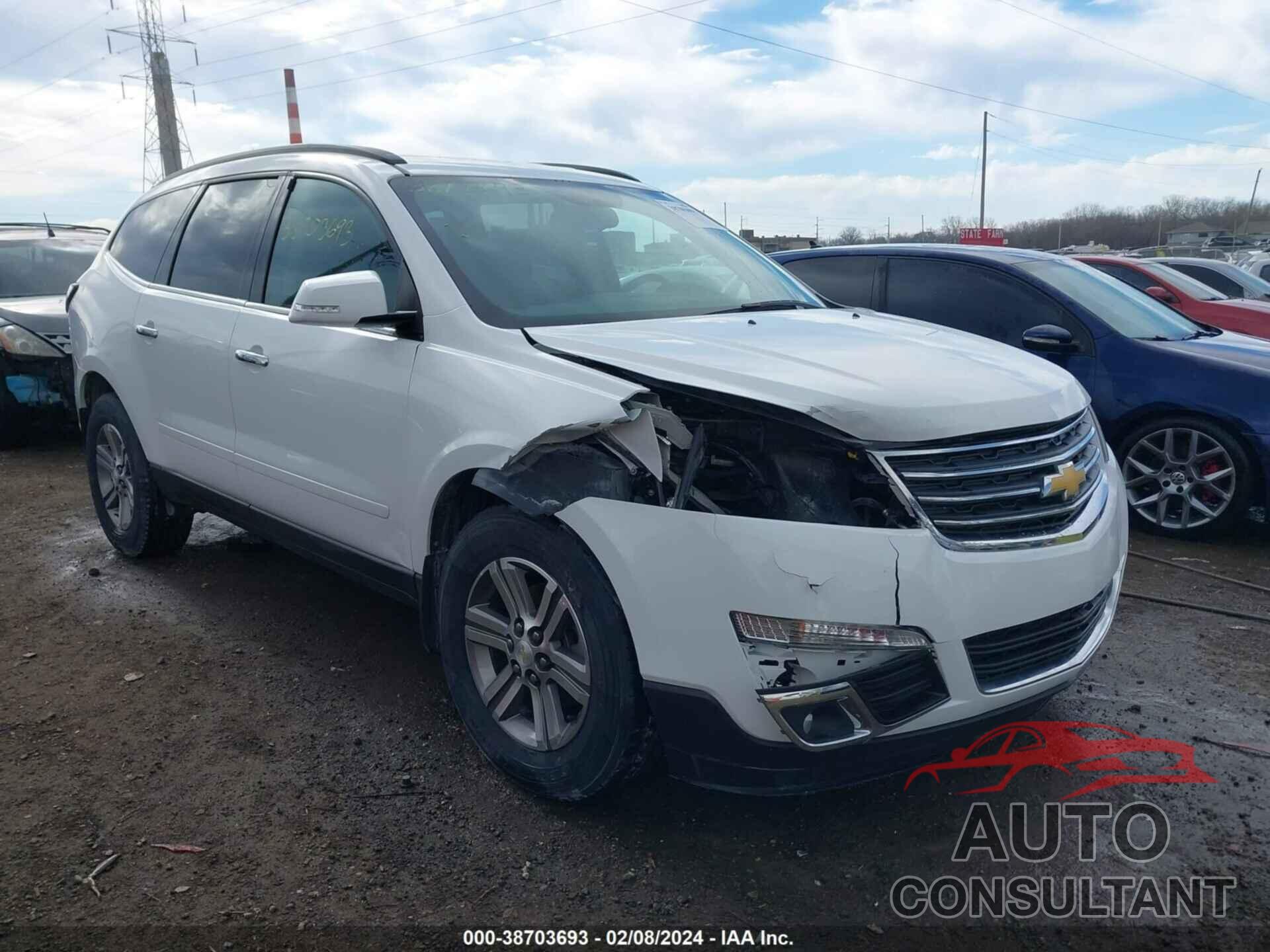 CHEVROLET TRAVERSE 2016 - 1GNKVGKD5GJ317321