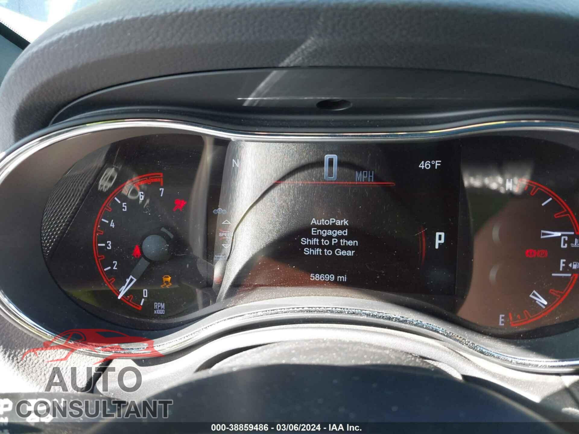 DODGE DURANGO 2017 - 1C4SDJCT5HC796036