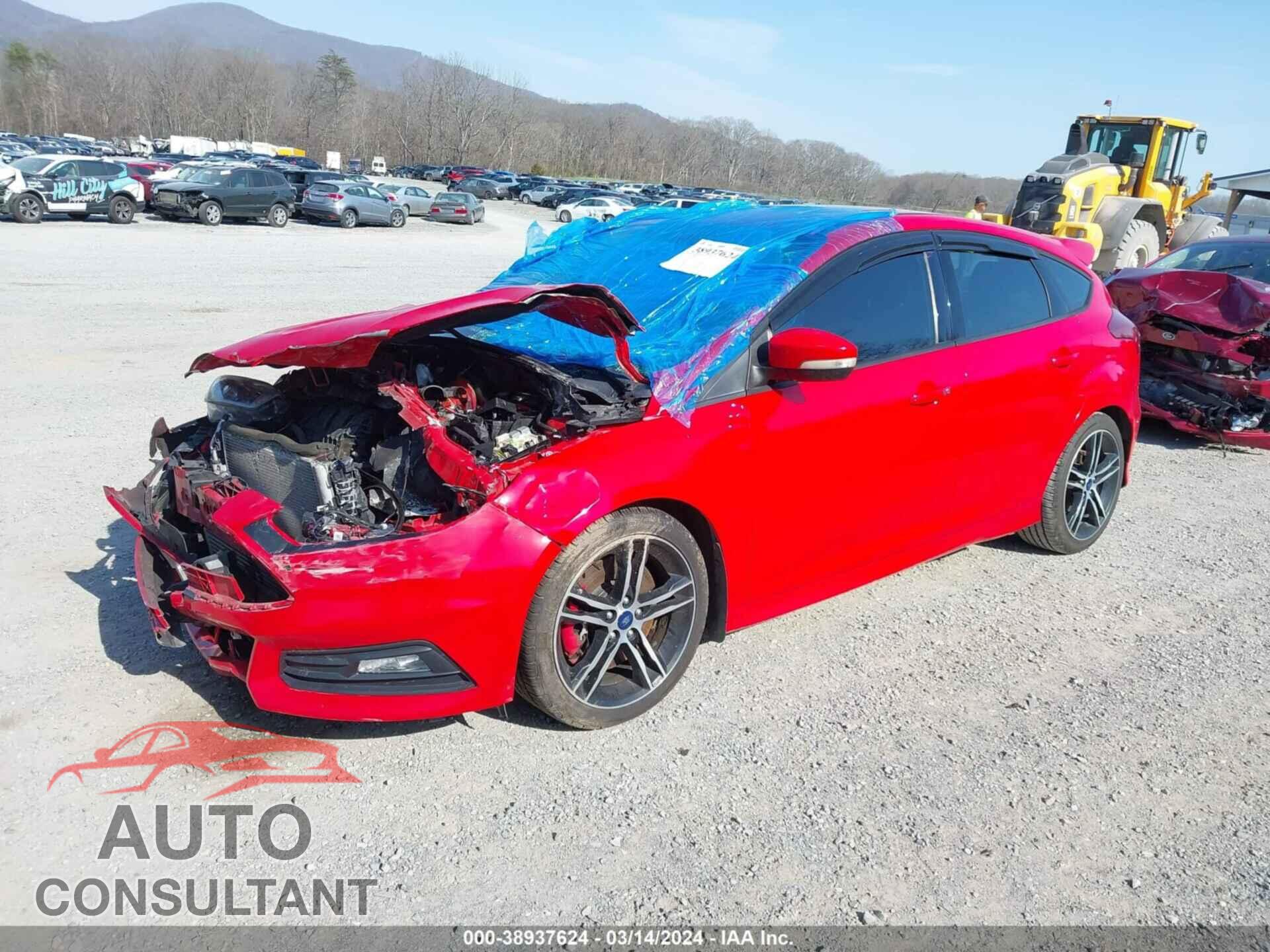 FORD FOCUS ST 2017 - 1FADP3L99HL213022