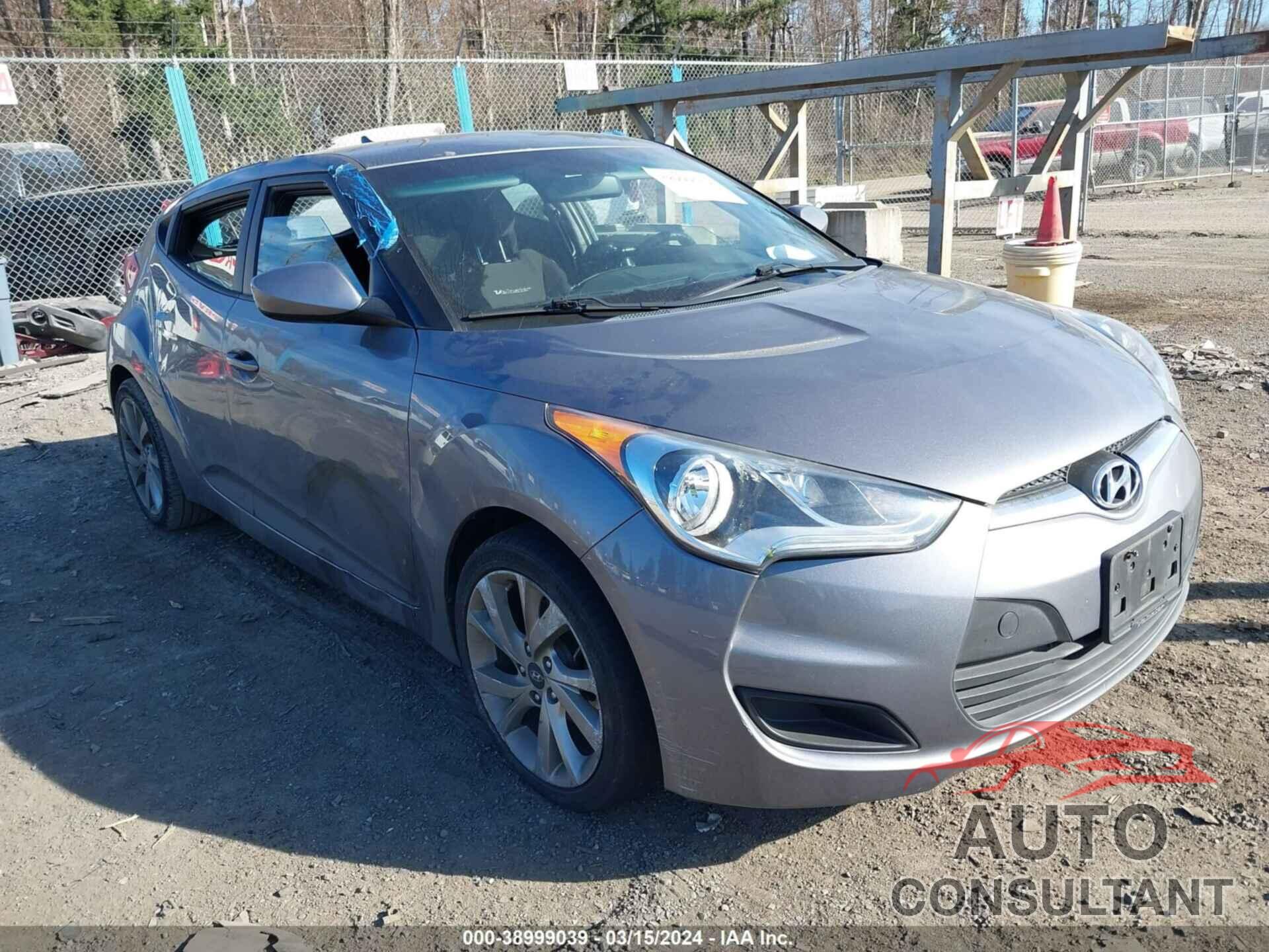 HYUNDAI VELOSTER 2016 - KMHTC6AD9GU257665