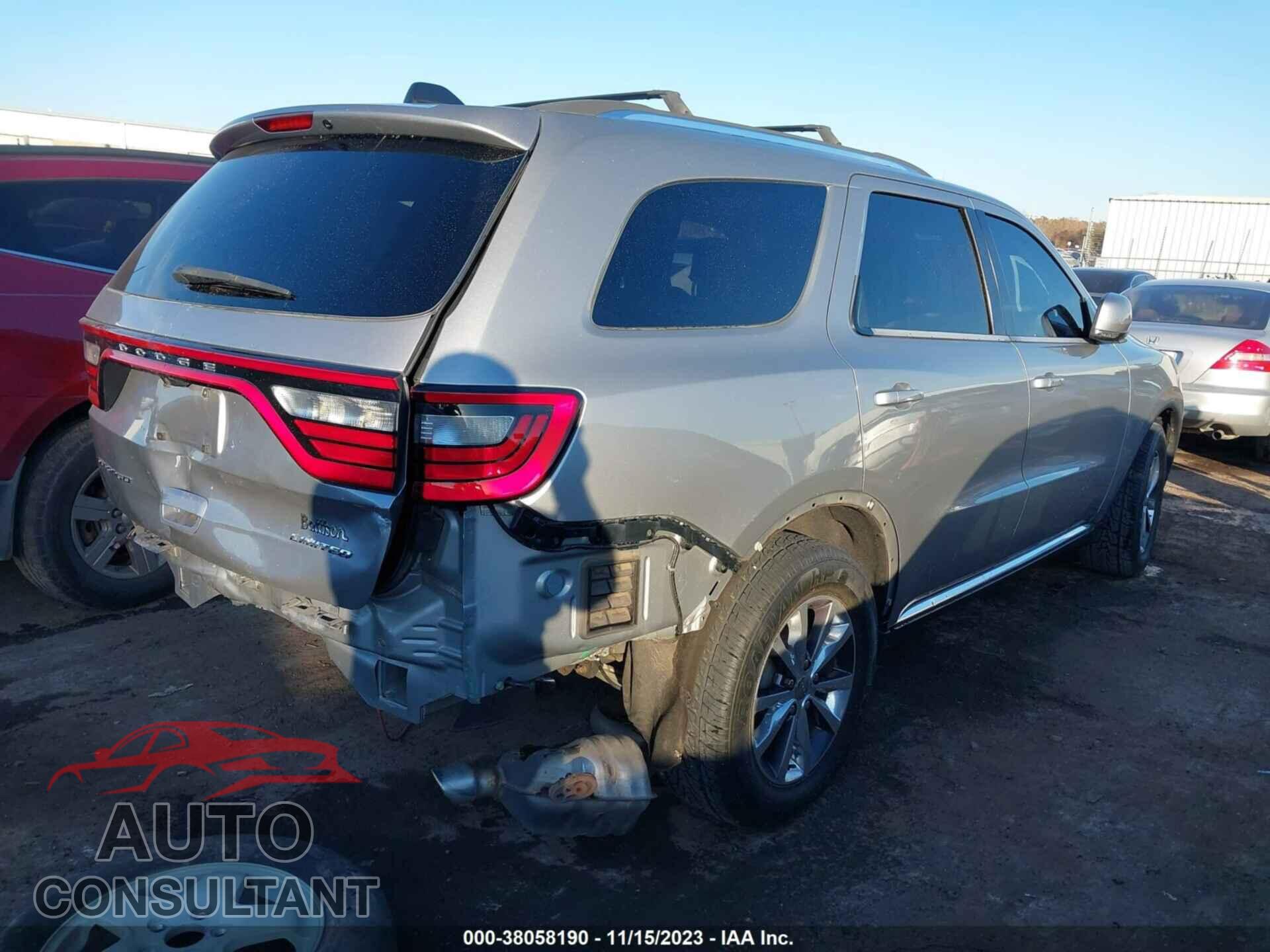 DODGE DURANGO 2016 - 1C4RDHDG2GC459427