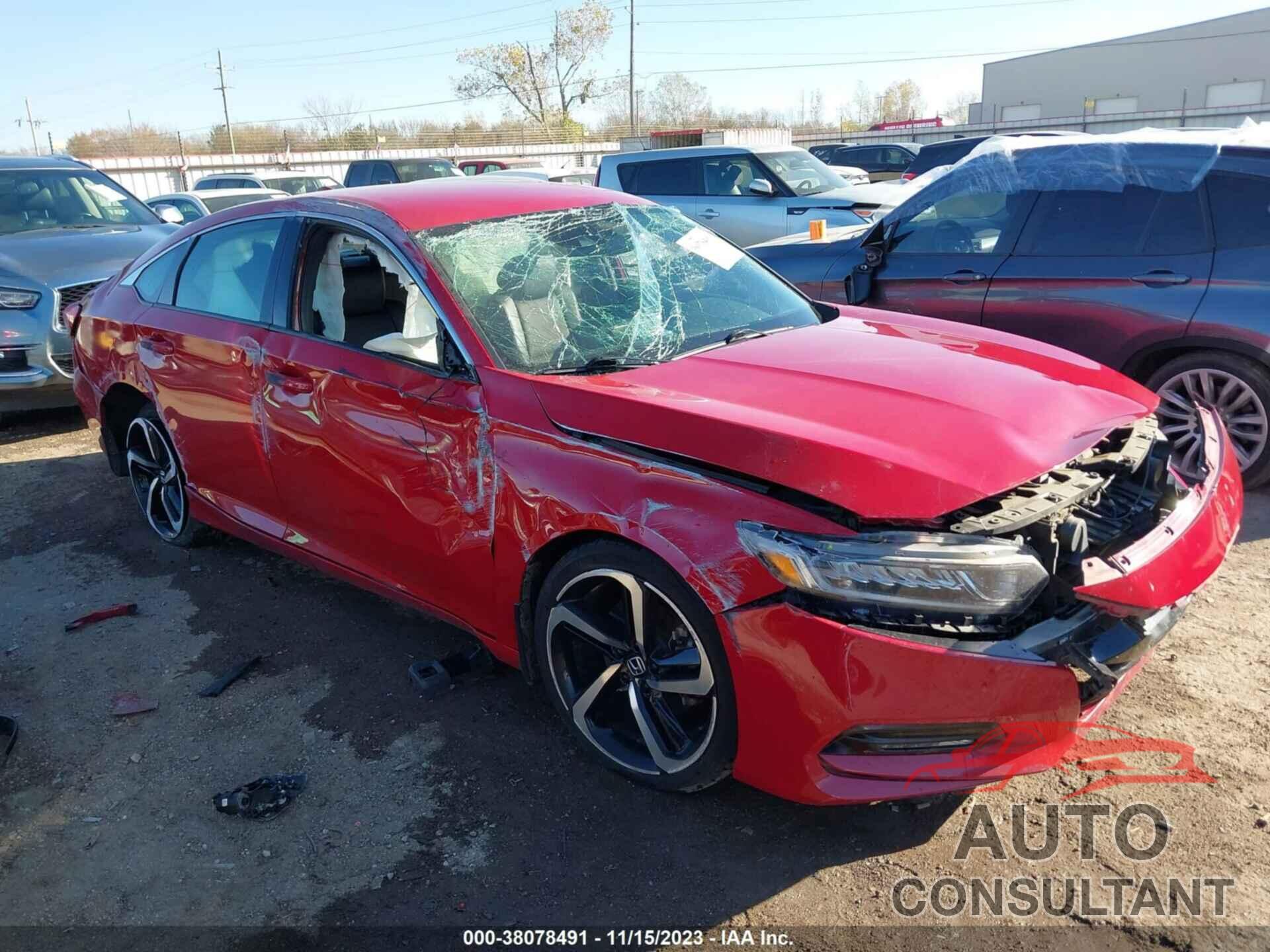HONDA ACCORD 2018 - 1HGCV1F30JA131366