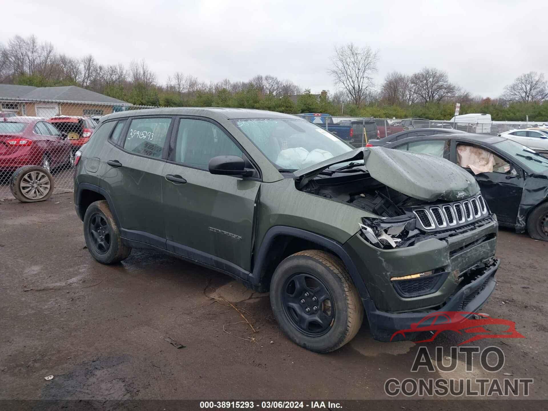 JEEP COMPASS 2019 - 3C4NJDAB2KT771527