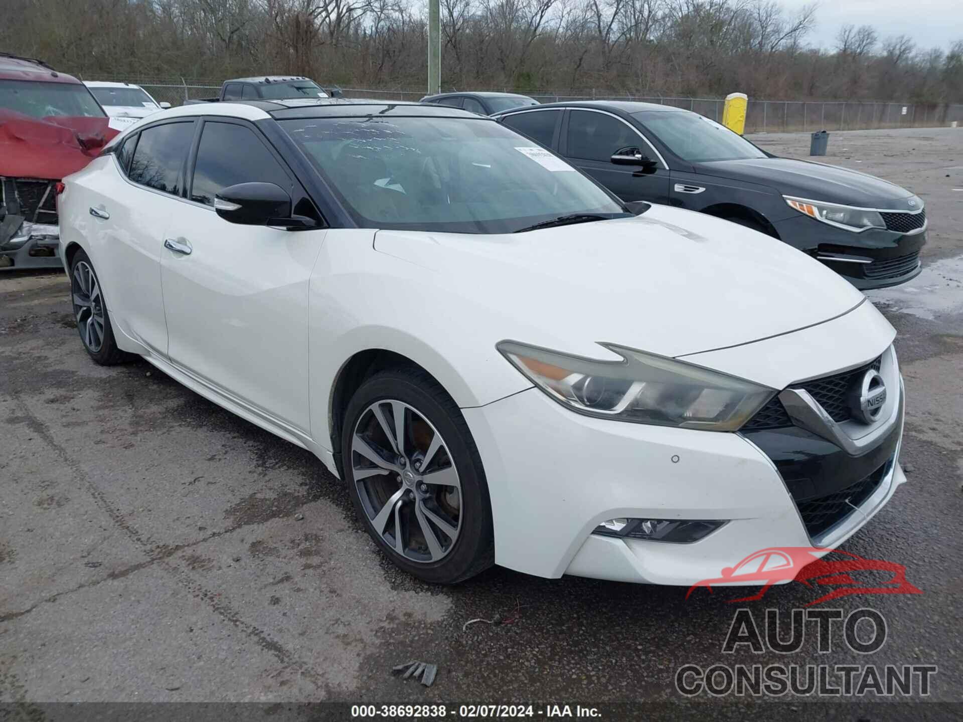 NISSAN MAXIMA 2016 - 1N4AA6AP0GC399670