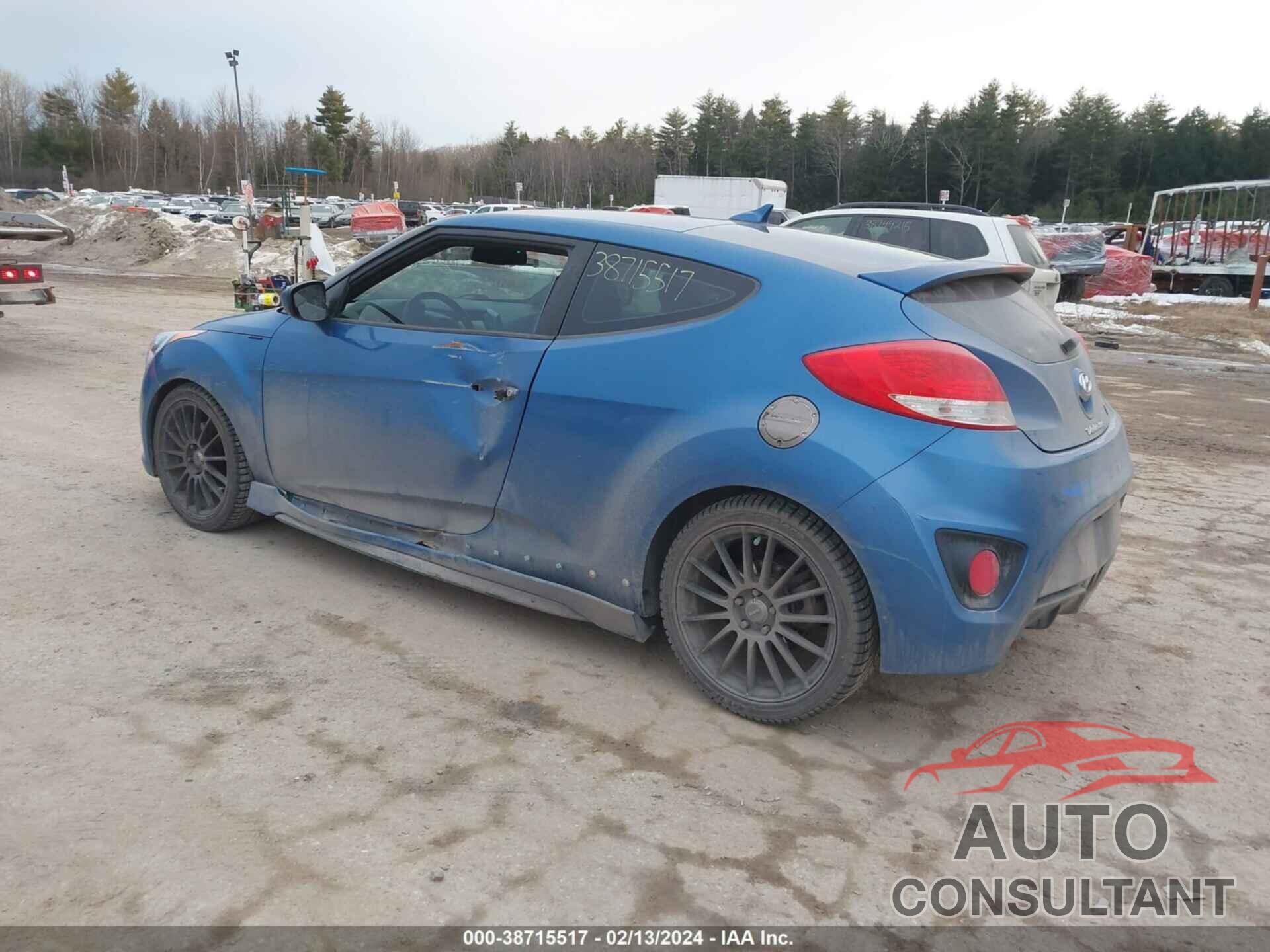 HYUNDAI VELOSTER 2016 - KMHTC6AE5GU252715