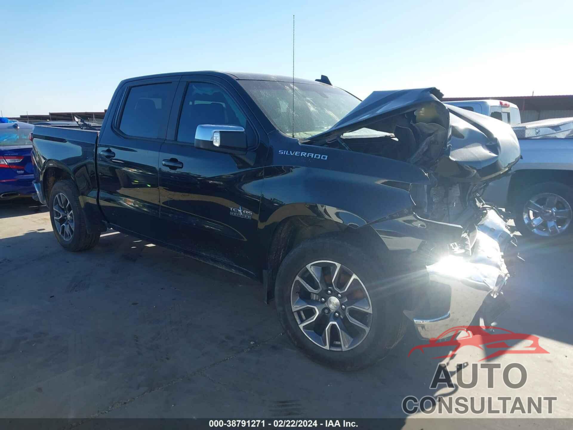 CHEVROLET SILVERADO 1500 2020 - 3GCPWCED5LG126087