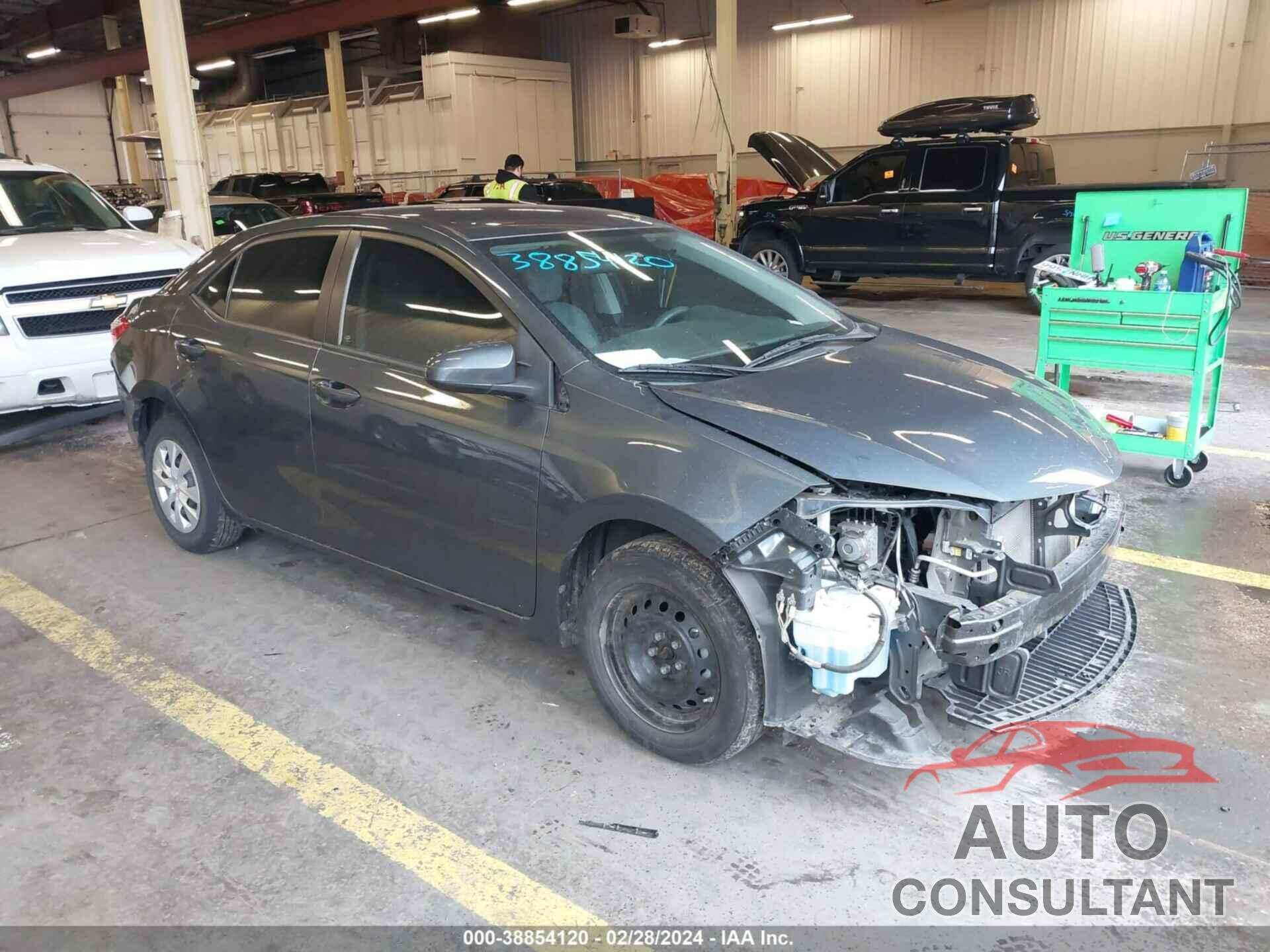 TOYOTA COROLLA 2016 - 2T1BURHE3GC695494