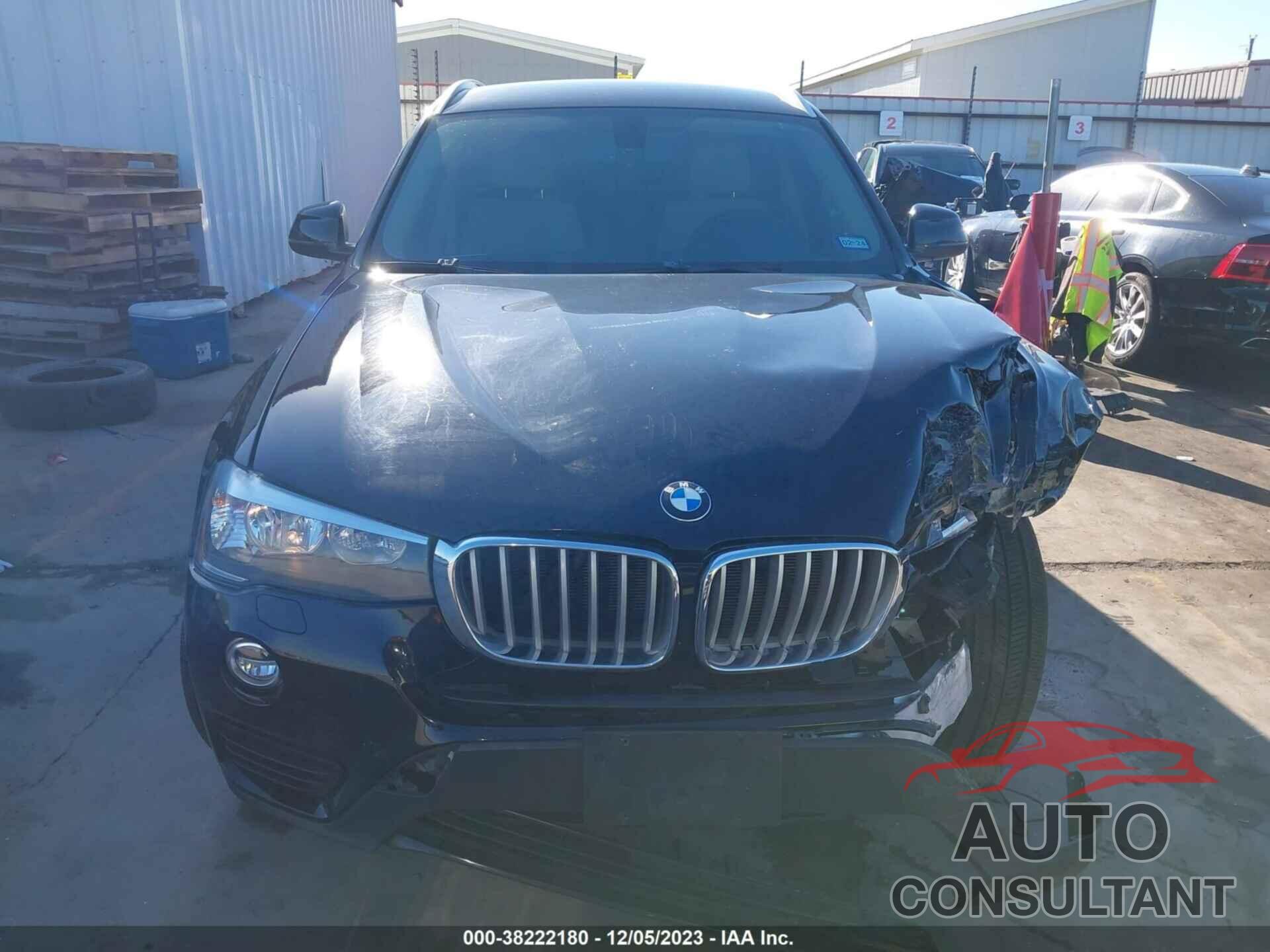 BMW X3 2016 - 5UXWZ7C54G0R31982