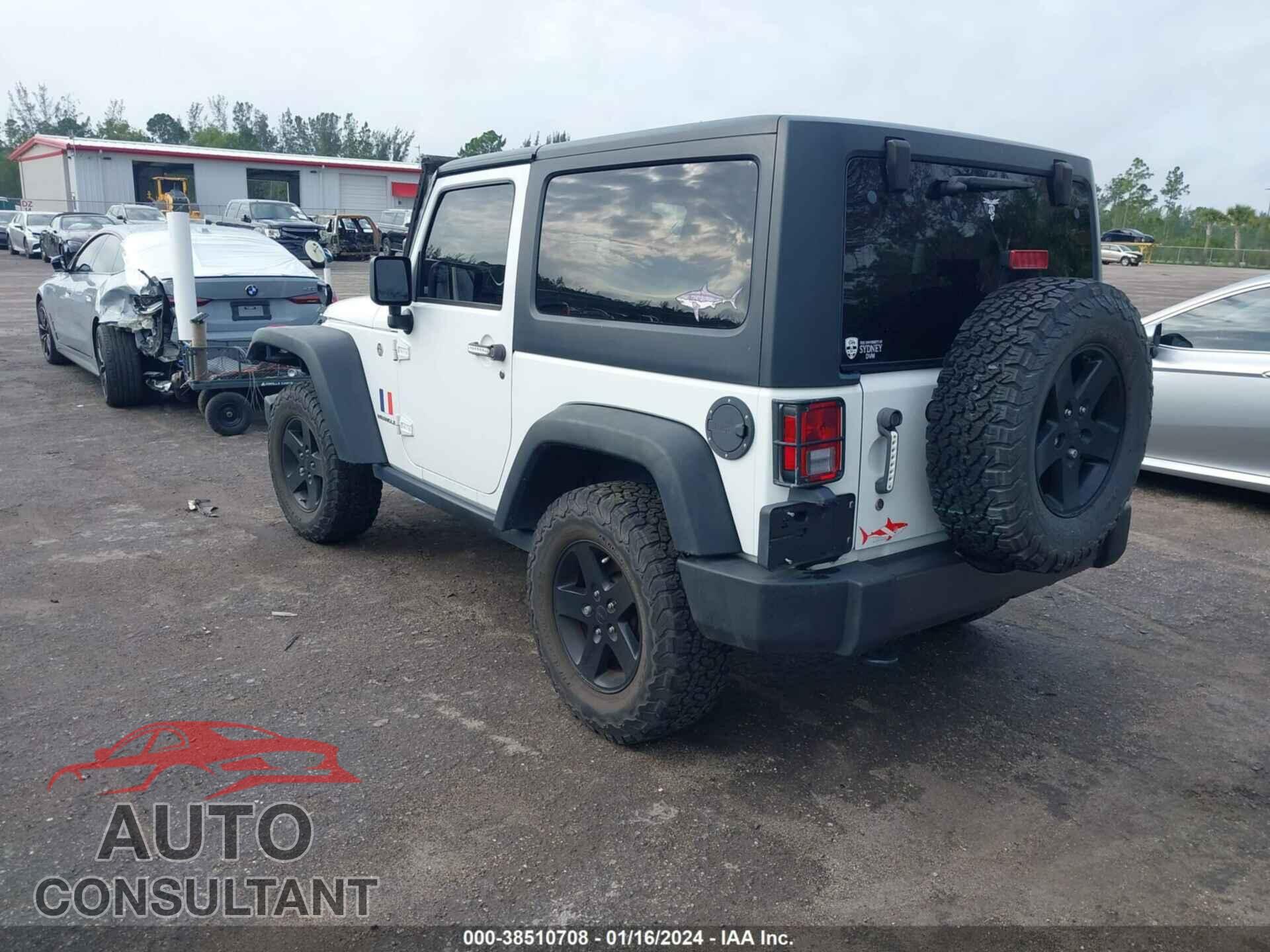 JEEP WRANGLER 2017 - 1C4AJWAG6HL686751