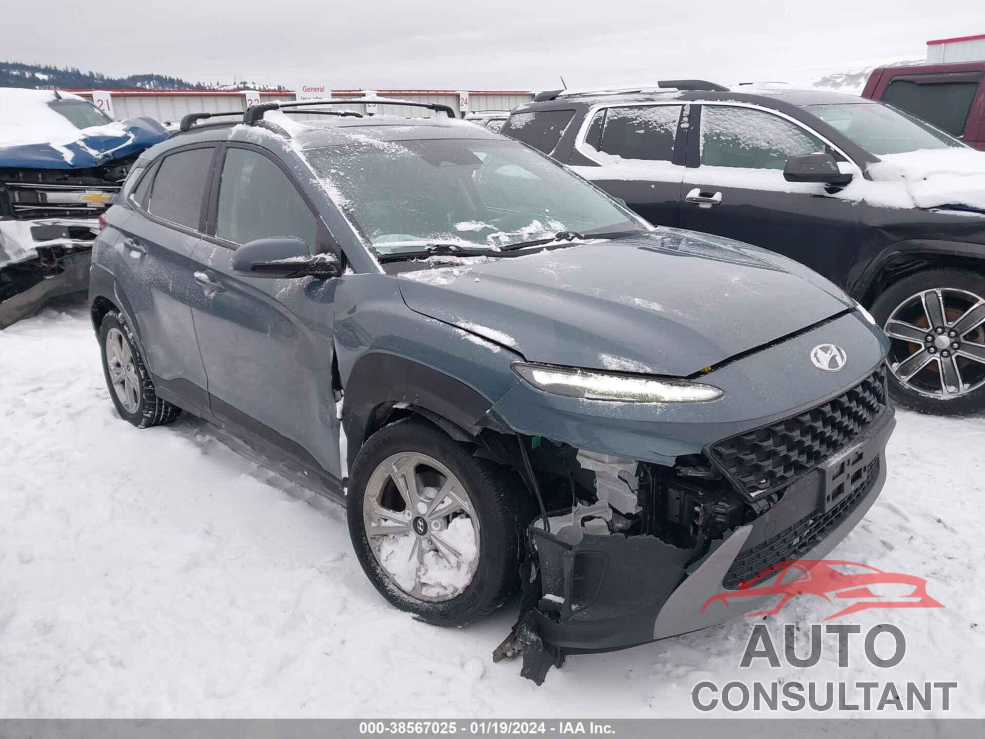 HYUNDAI KONA 2022 - KM8K6CAB1NU875026