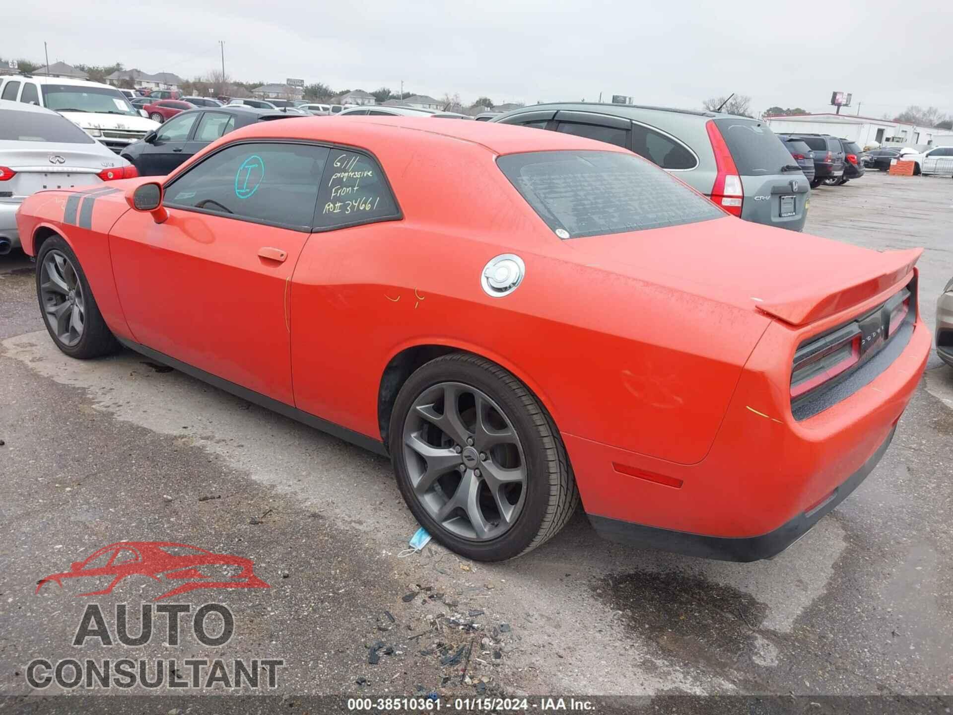 DODGE CHALLENGER 2017 - 2C3CDZAG7HH573345