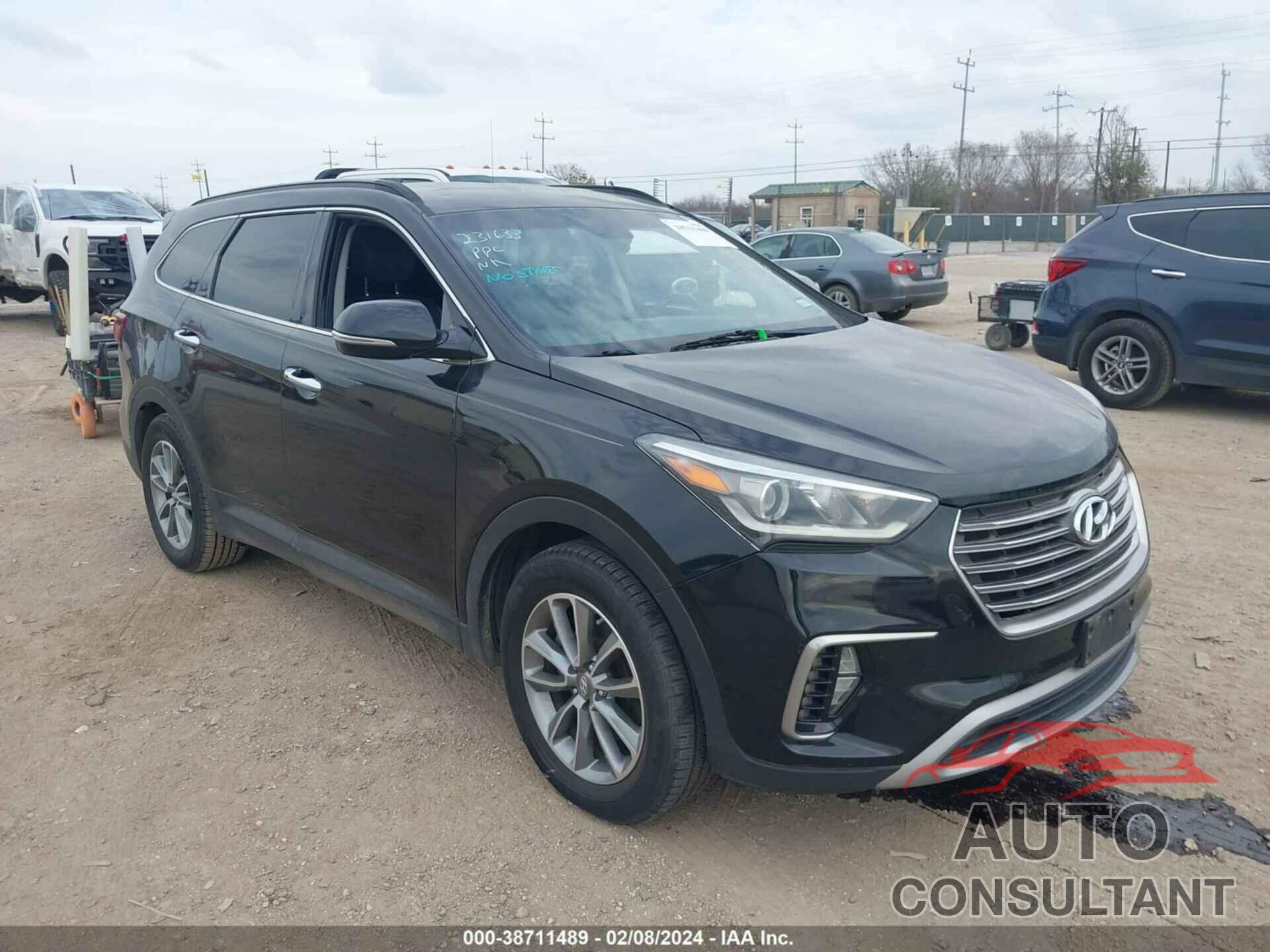 HYUNDAI SANTA FE 2017 - KM8SN4HF5HU231633