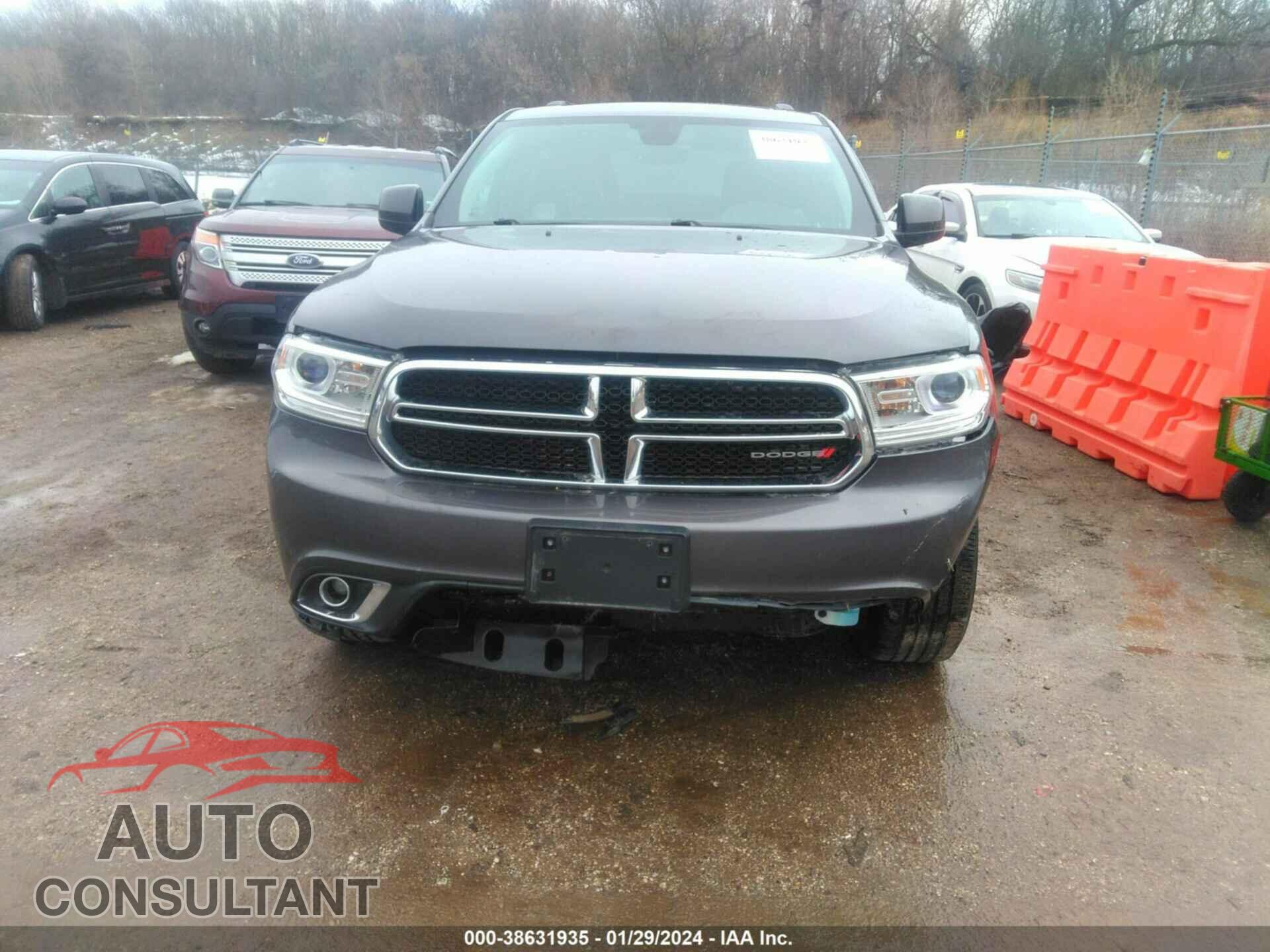 DODGE DURANGO 2017 - 1C4RDJAGXHC623486
