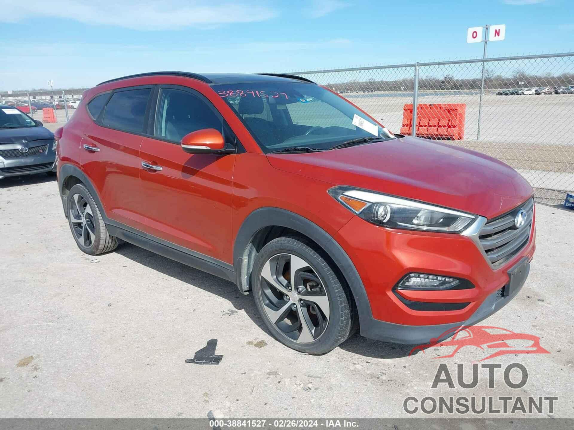 HYUNDAI TUCSON 2016 - KM8J33A22GU229730