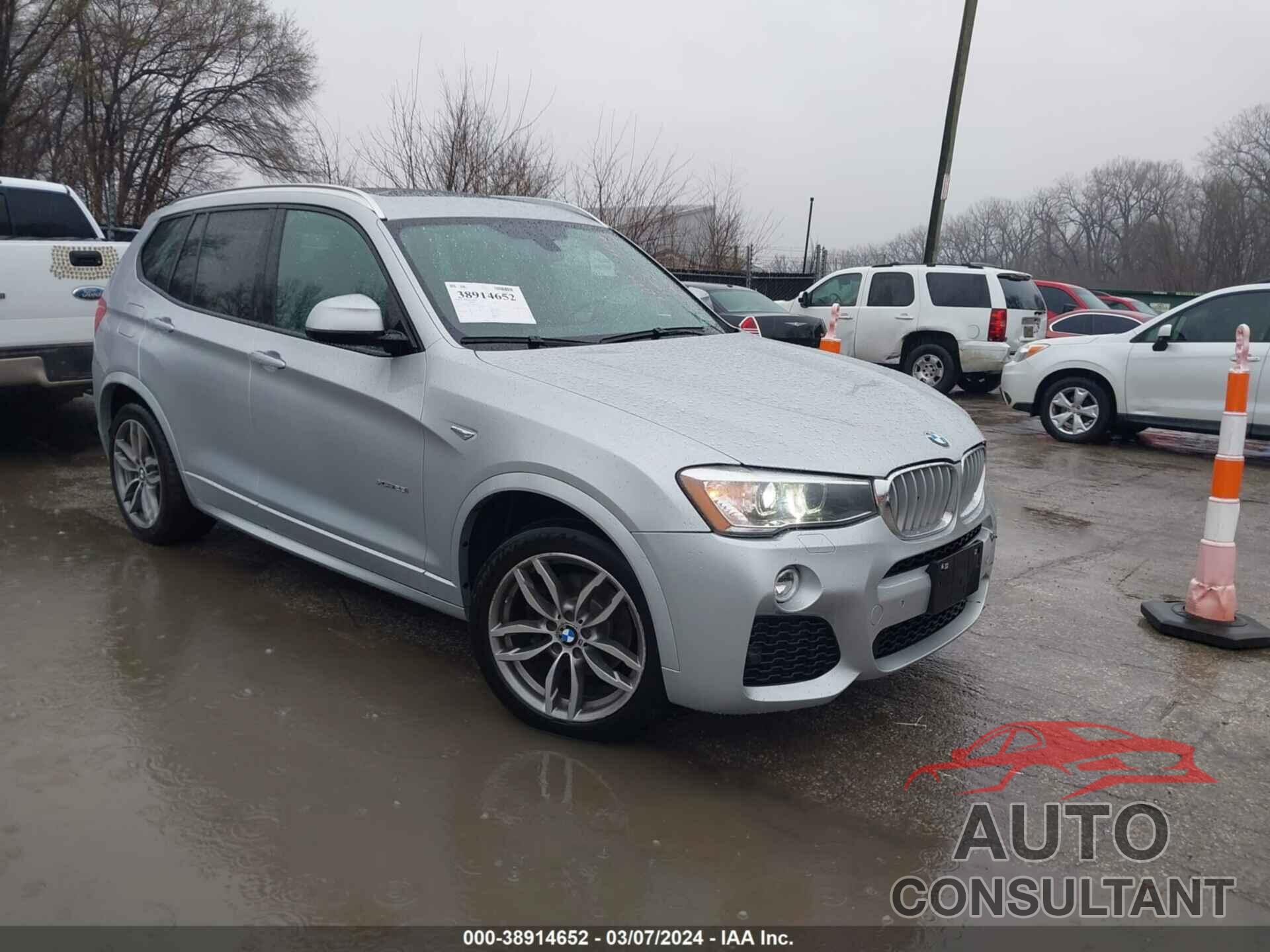 BMW X3 2017 - 5UXWX9C53H0T05567