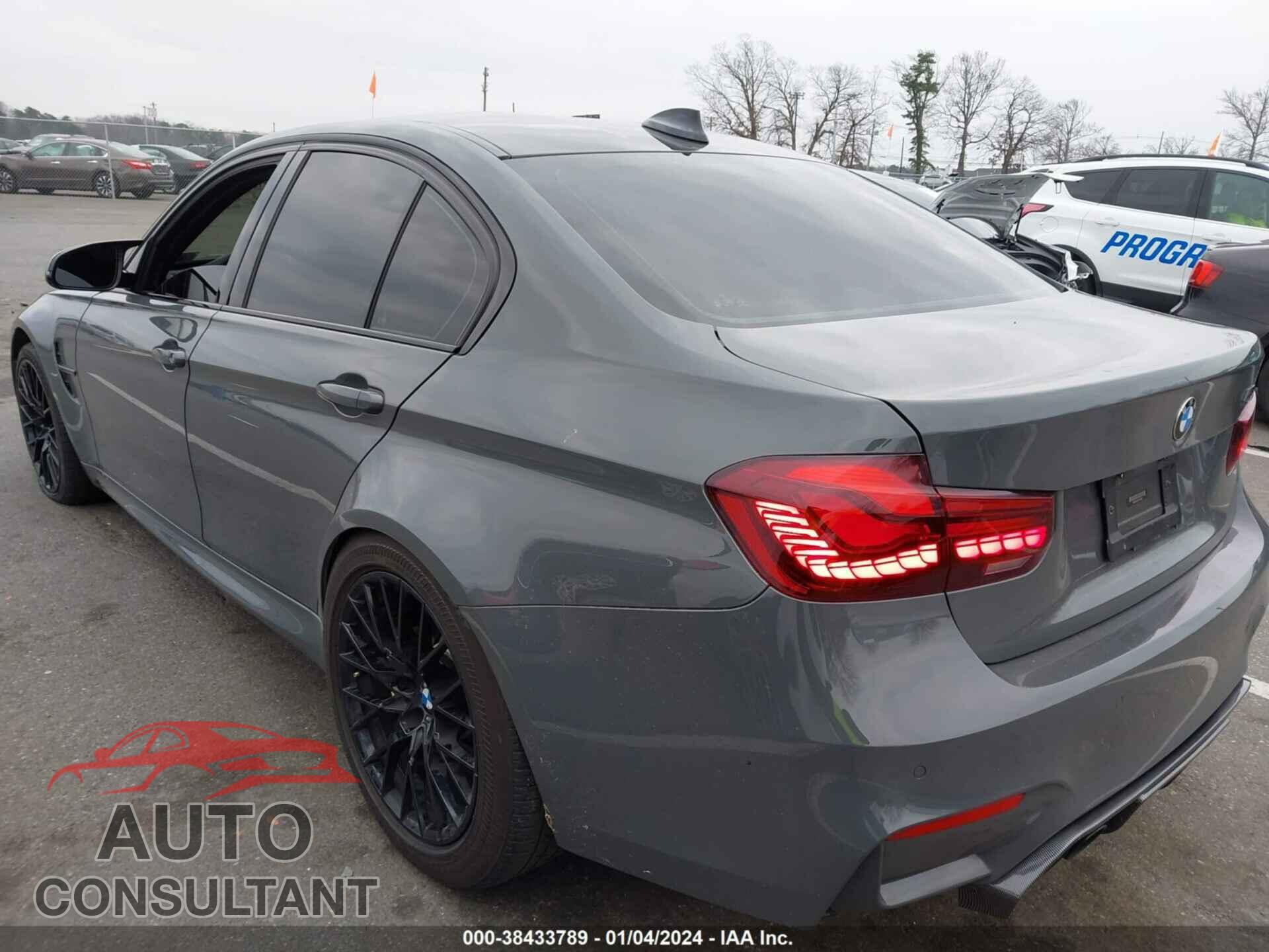 BMW M3 2018 - WBS8M9C54J5K99251