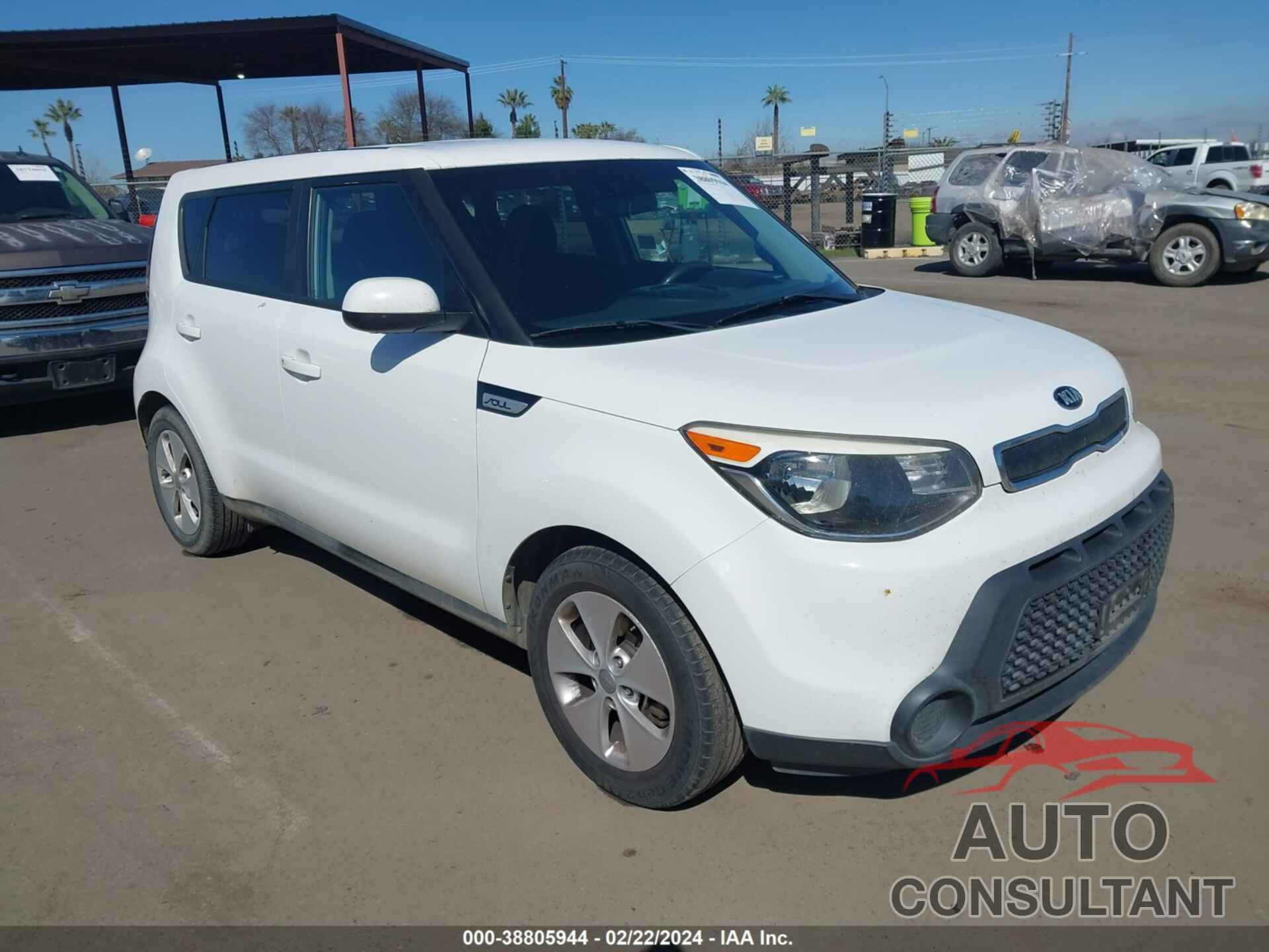 KIA SOUL 2016 - KNDJN2A22G7273671