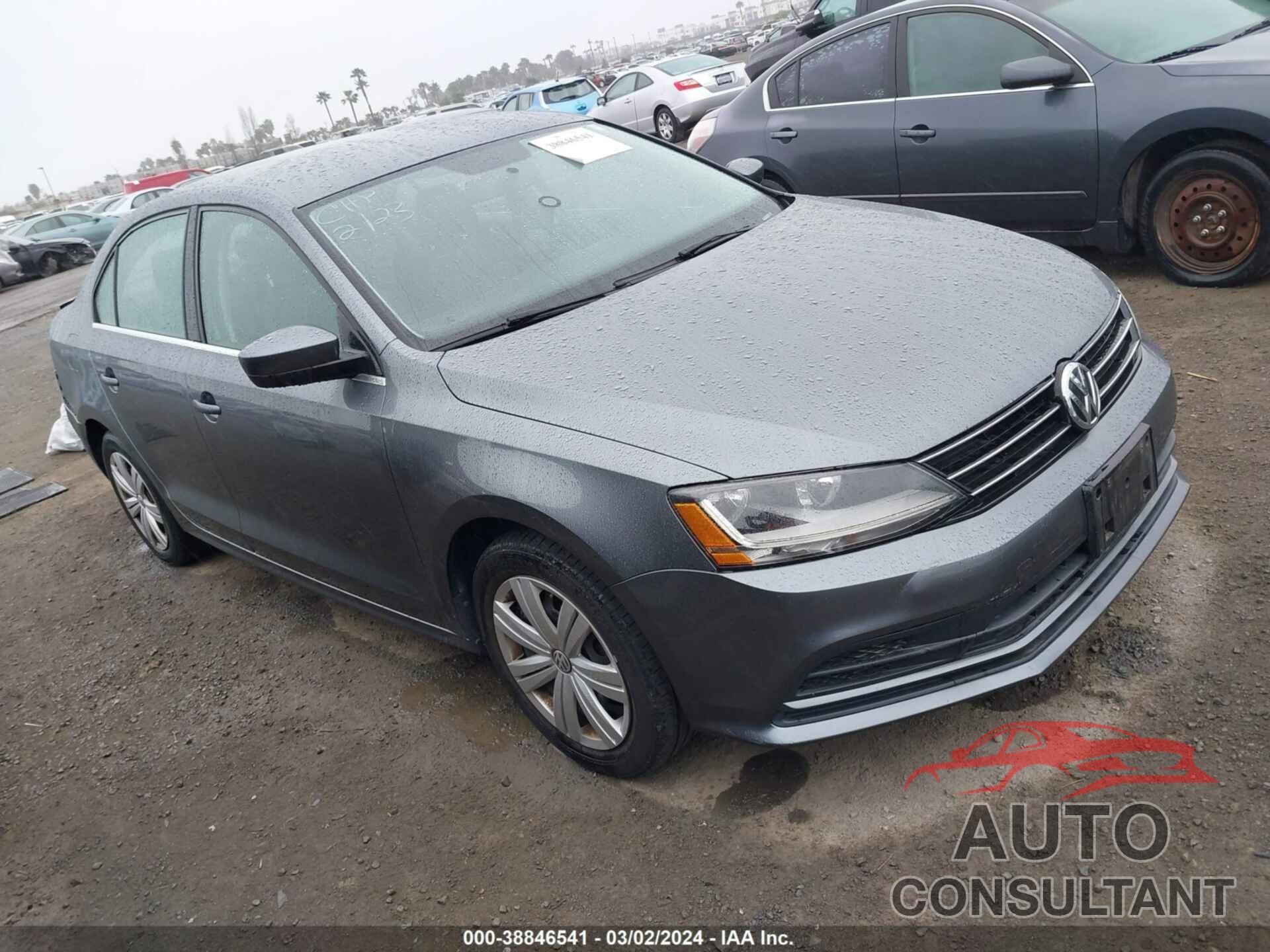 VOLKSWAGEN JETTA 2017 - 3VW2B7AJ5HM409846