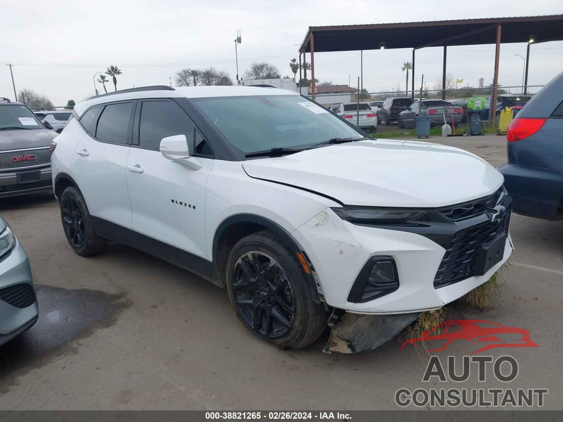 CHEVROLET BLAZER 2021 - 3GNKBBRA5MS546695