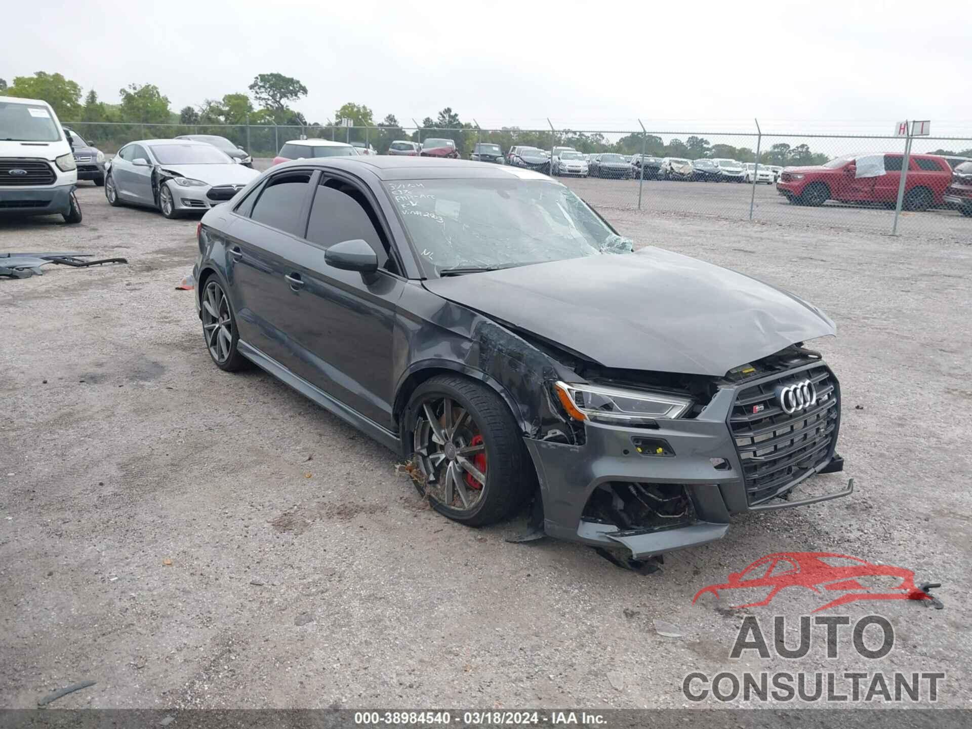 AUDI S3 2018 - WAUB1GFF2J1002903