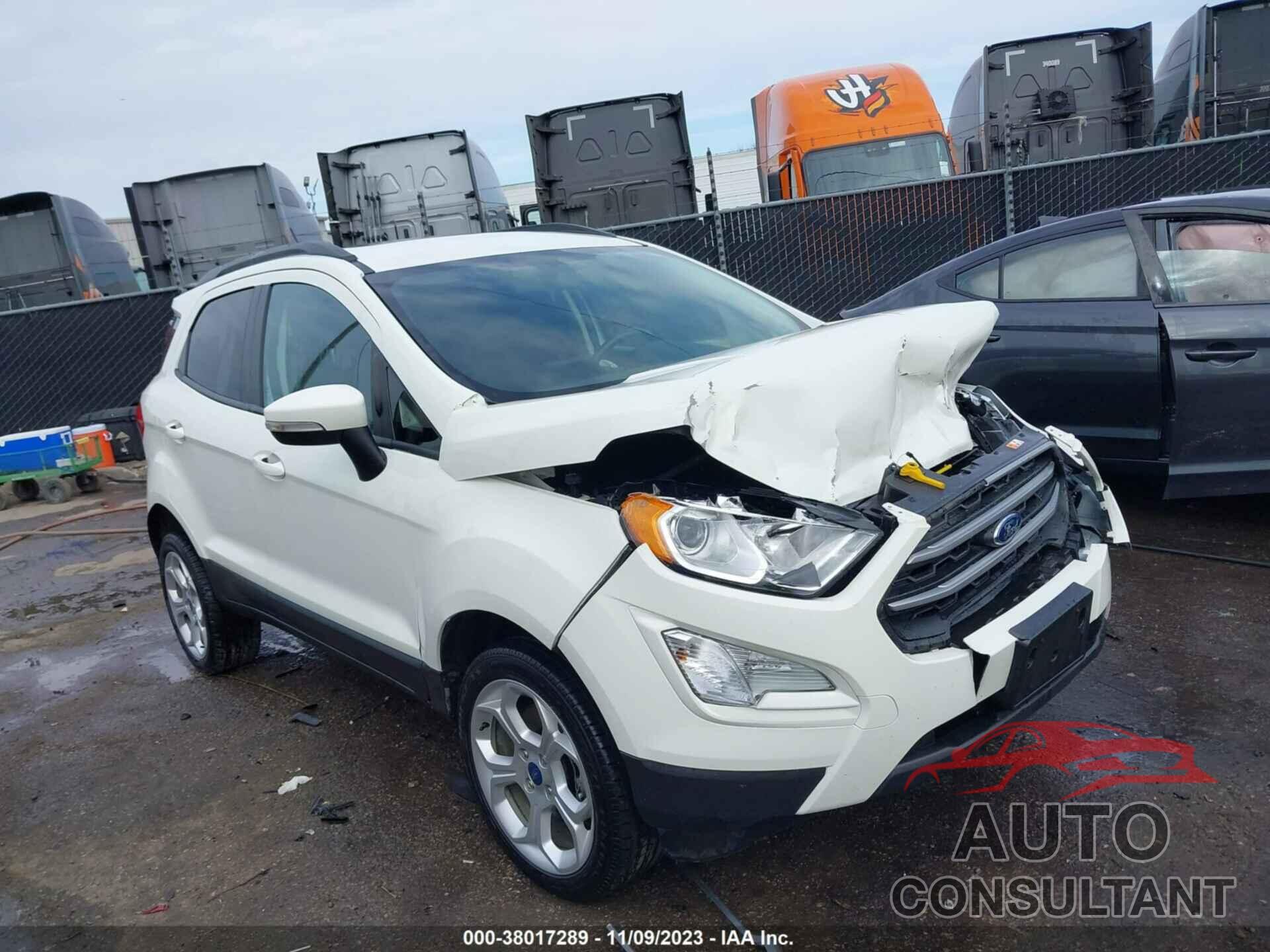 FORD ECOSPORT 2021 - MAJ6S3GL6MC413041