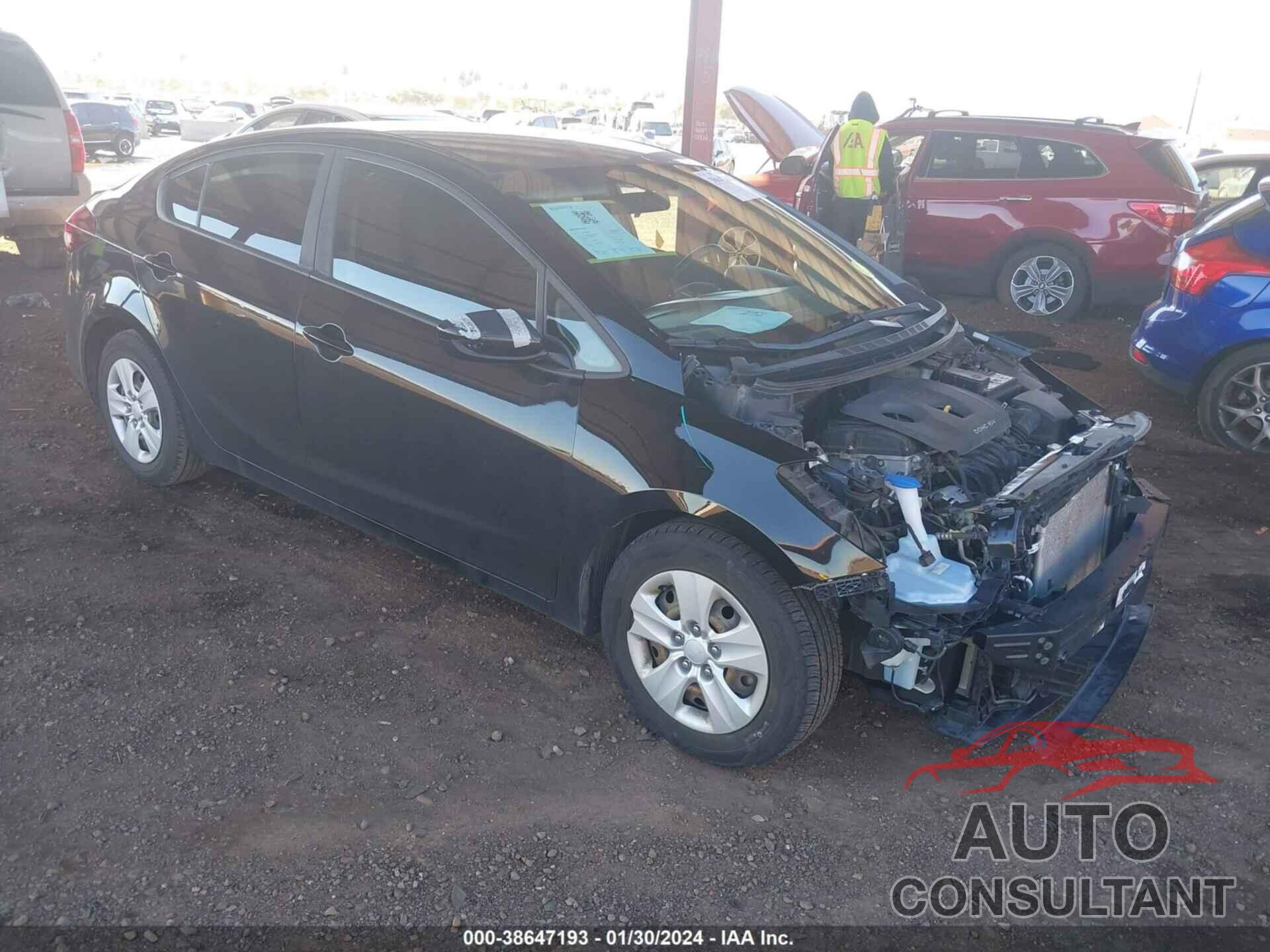 KIA FORTE 2017 - 3KPFK4A75HE034221