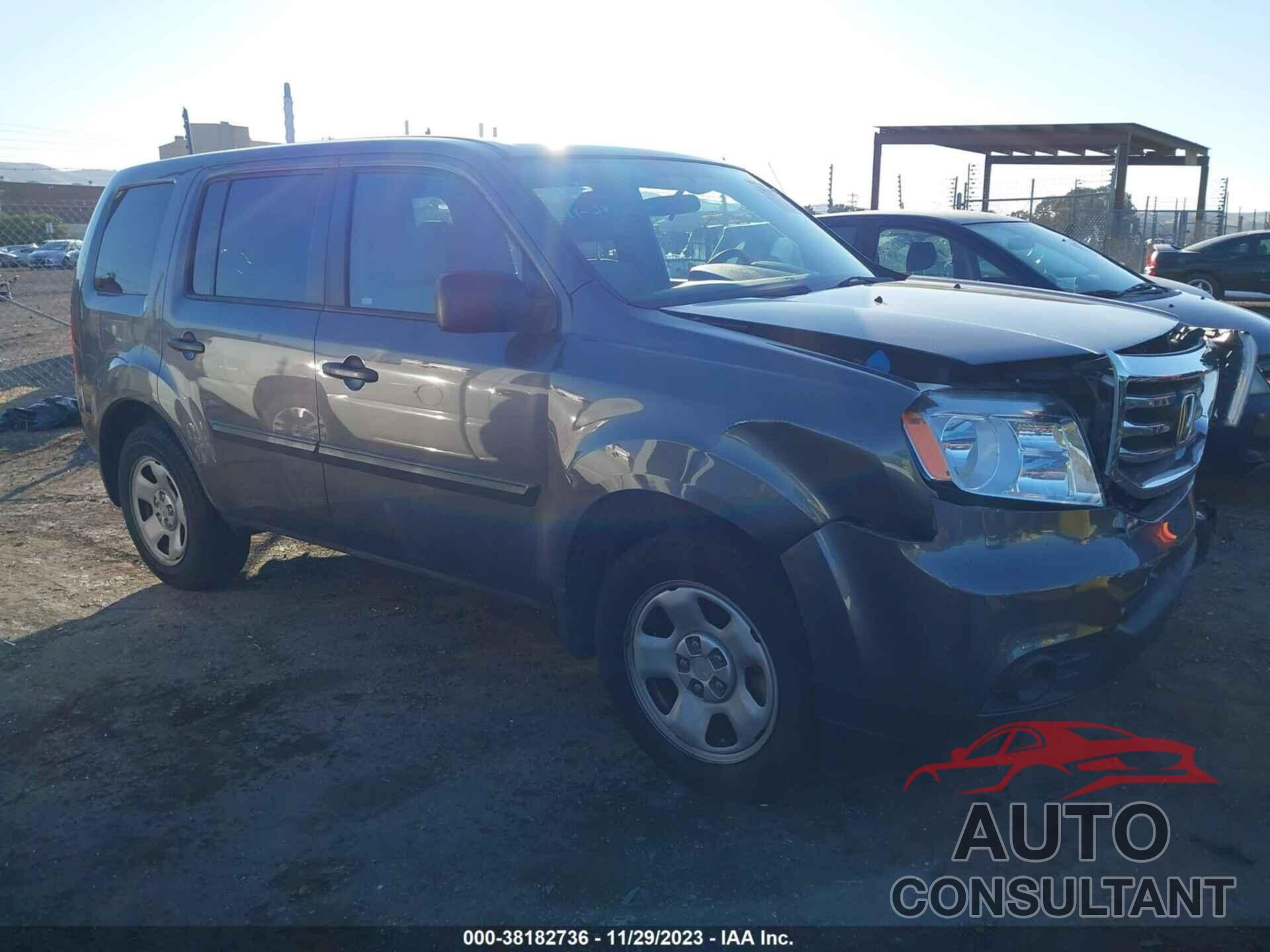 HONDA PILOT 2015 - 5FNYF4H28FB045292