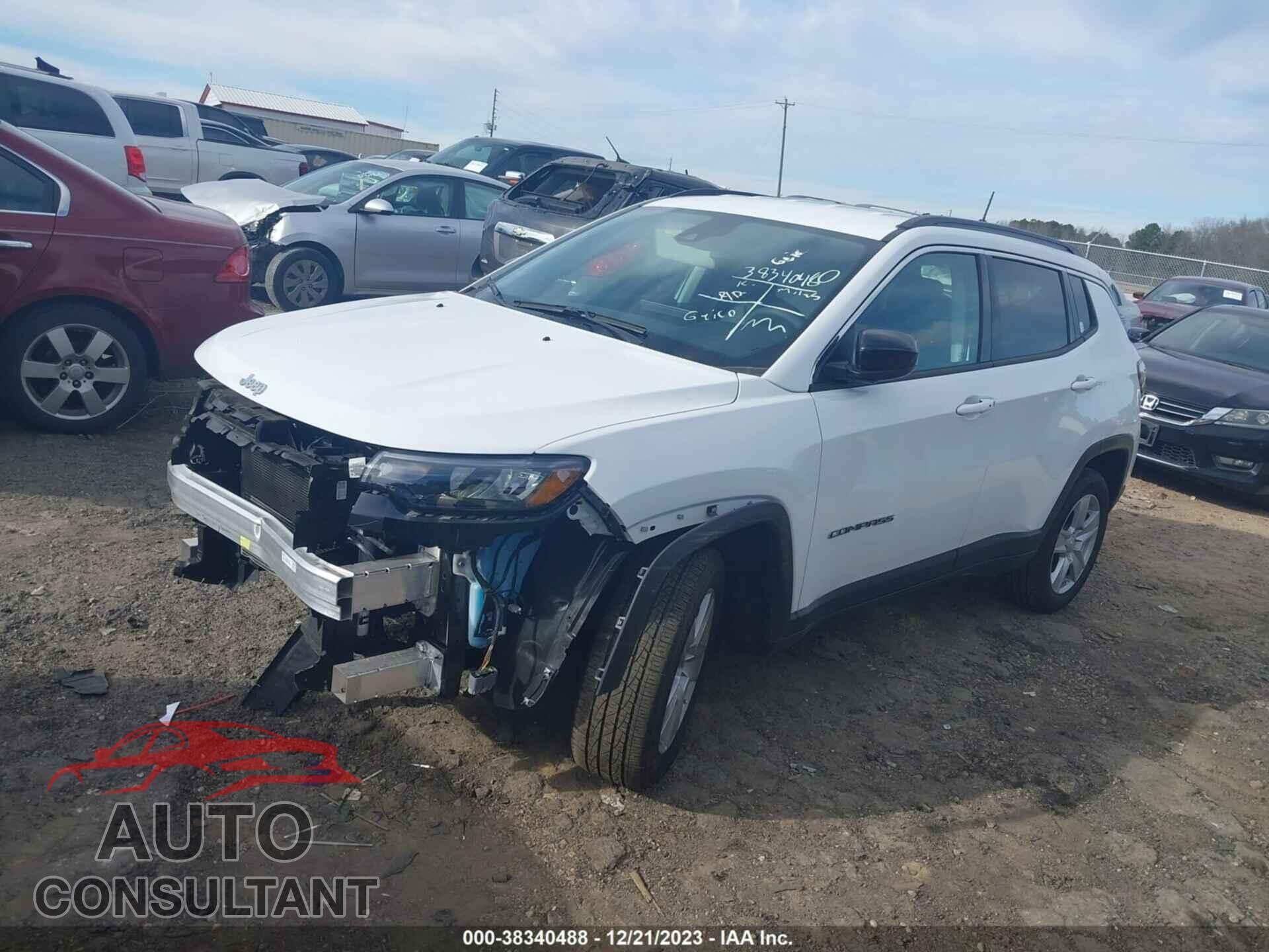 JEEP COMPASS 2022 - 3C4NJDBB5NT238977