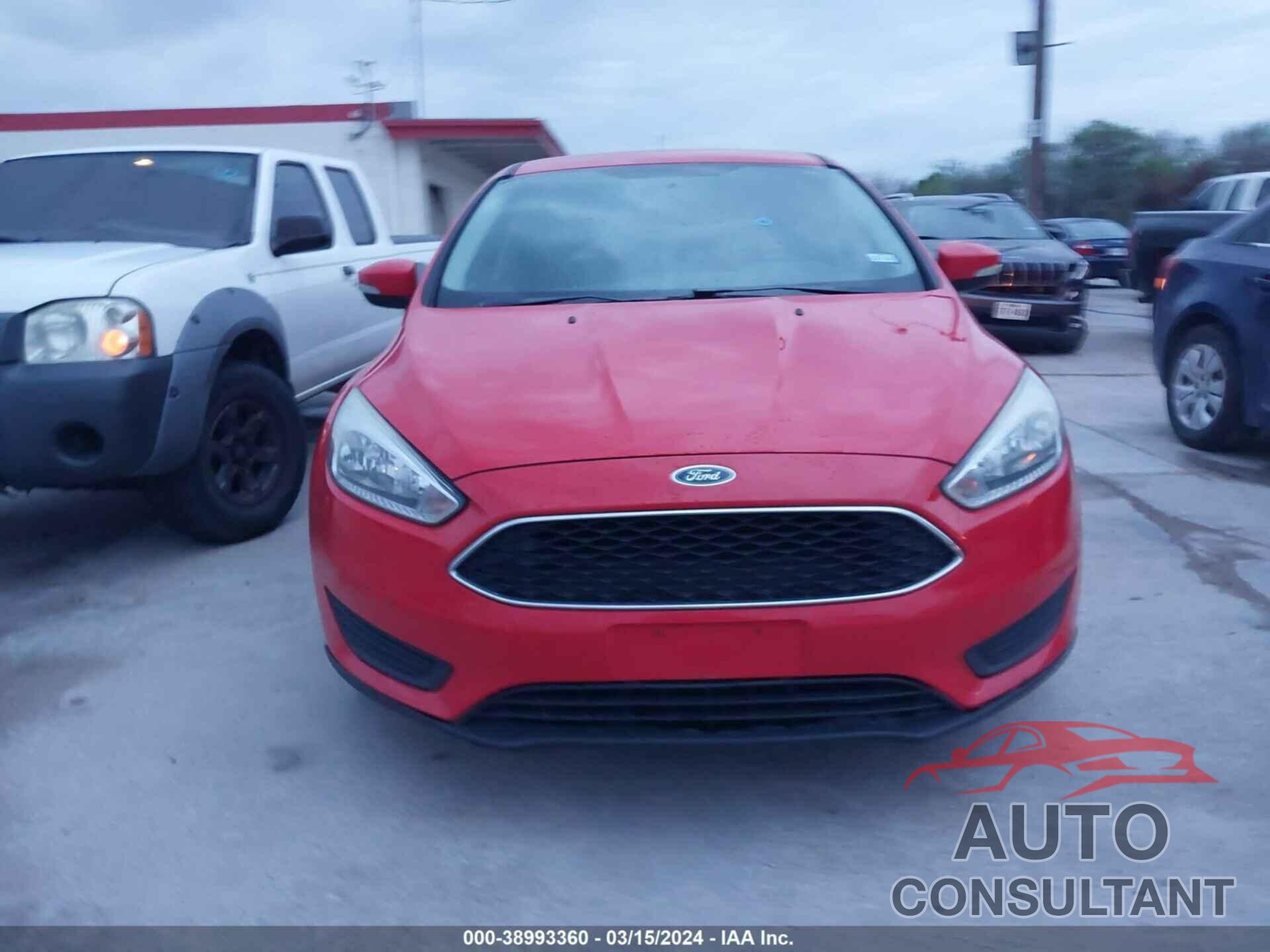 FORD FOCUS 2016 - 1FADP3F2XGL360382